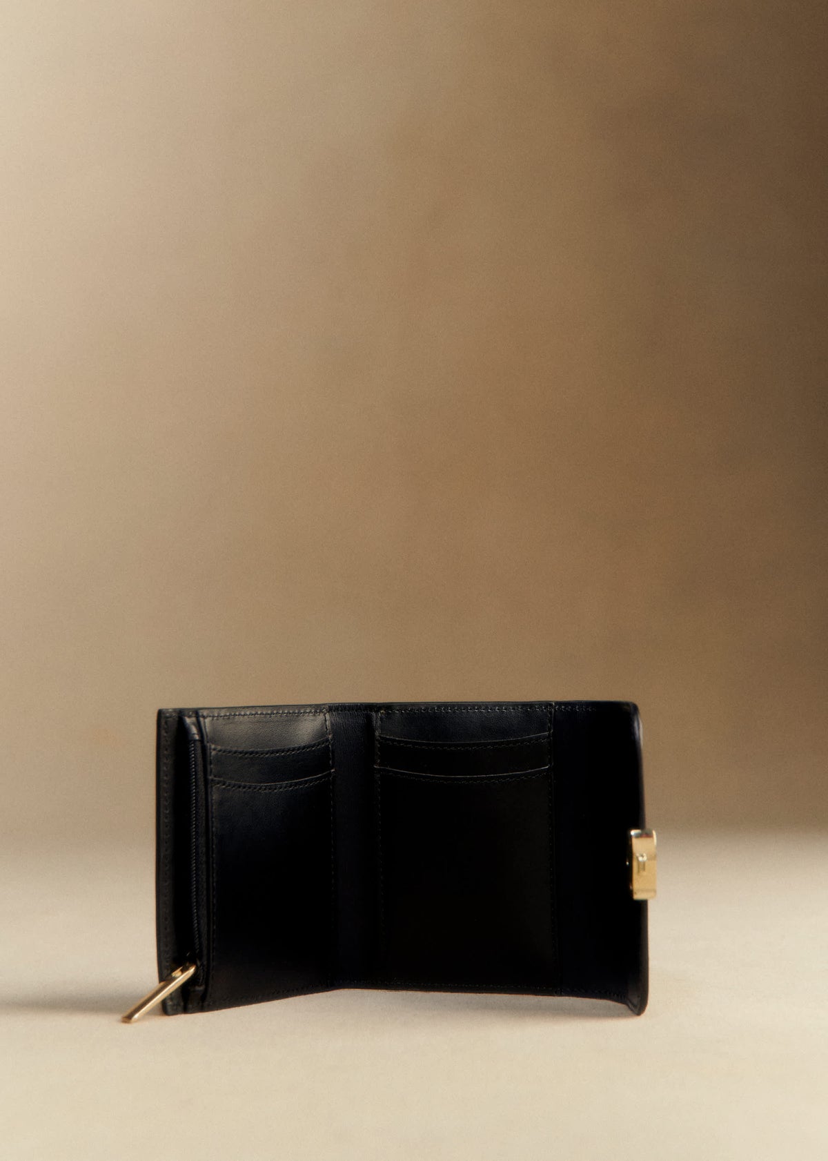 Portefeuille Petit Milo - Noir Glacé