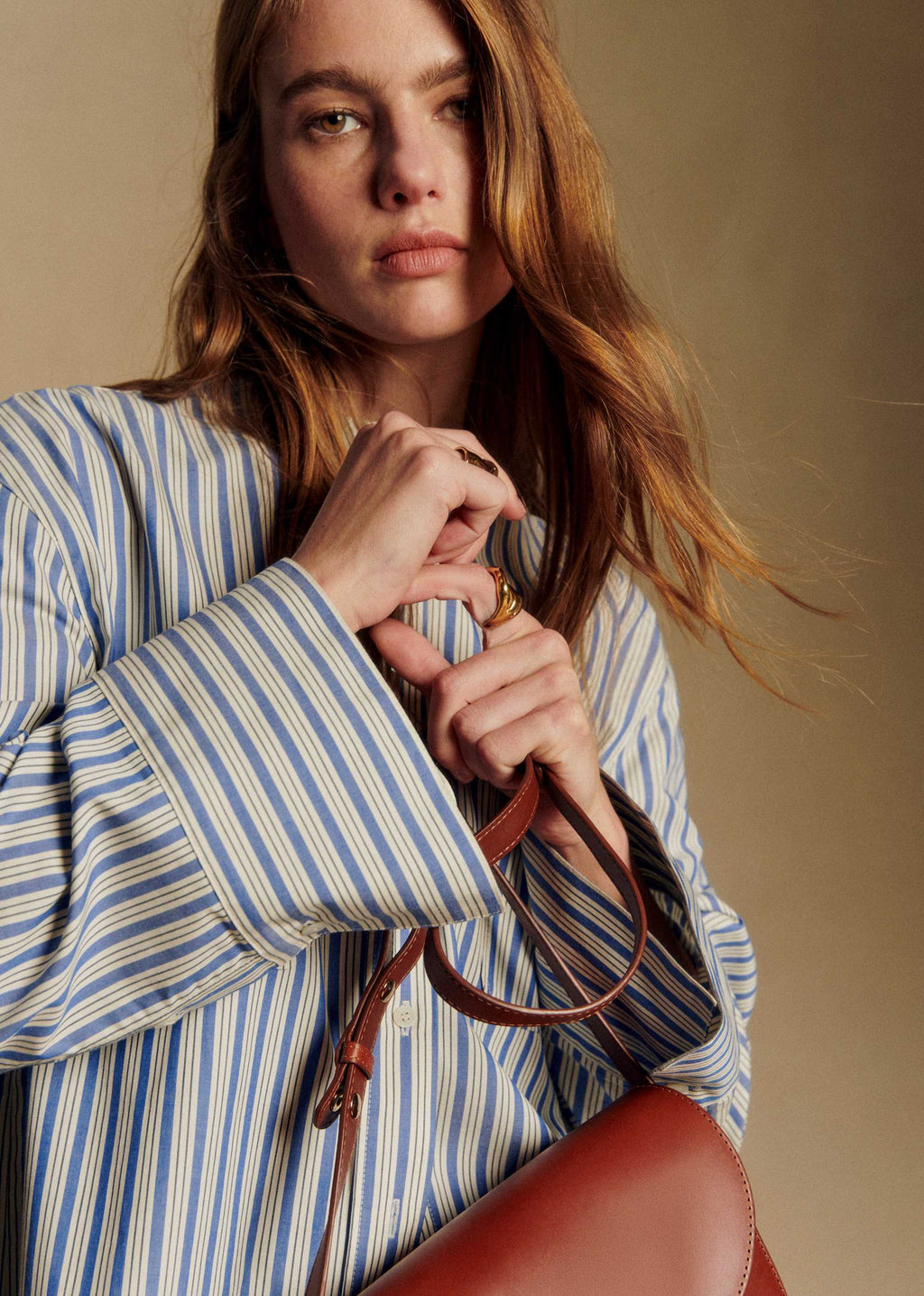 Chemise Nine - Rayures Bleu et ecru