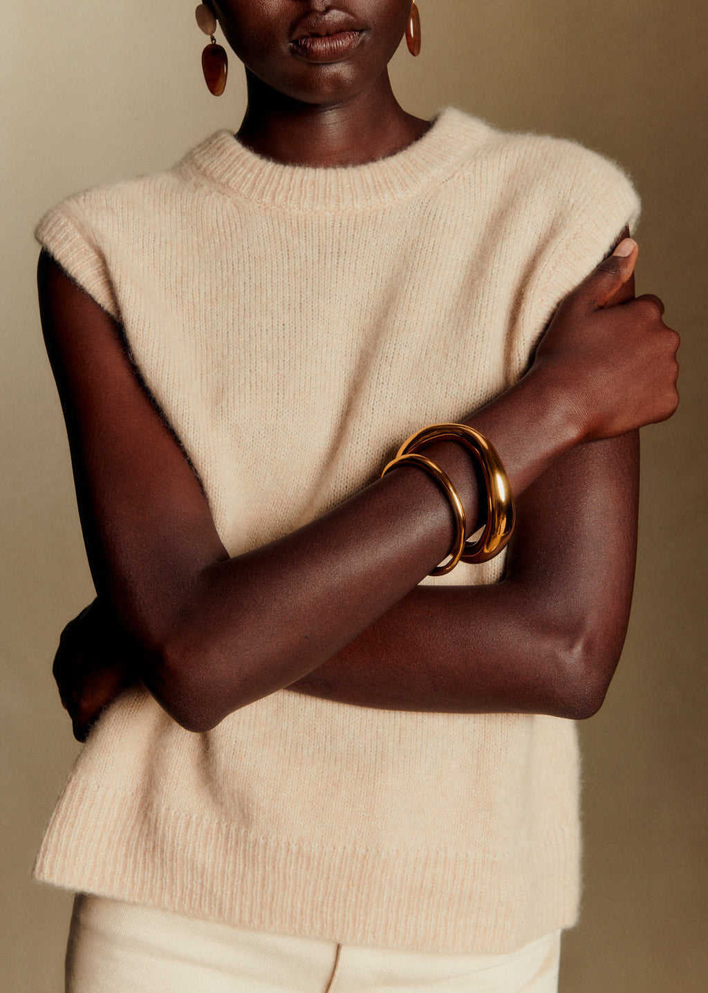 Set de bracelets François - Doré