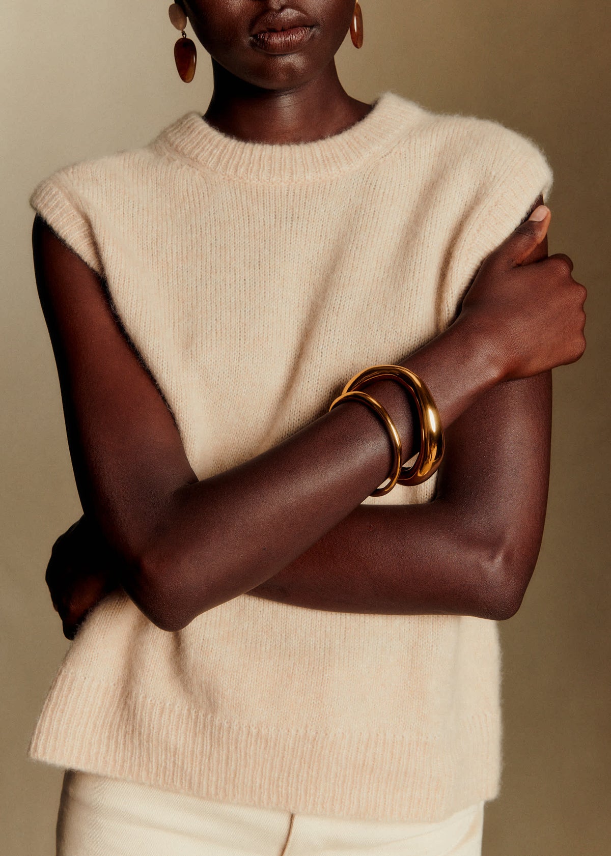 Set de bracelets François - Doré