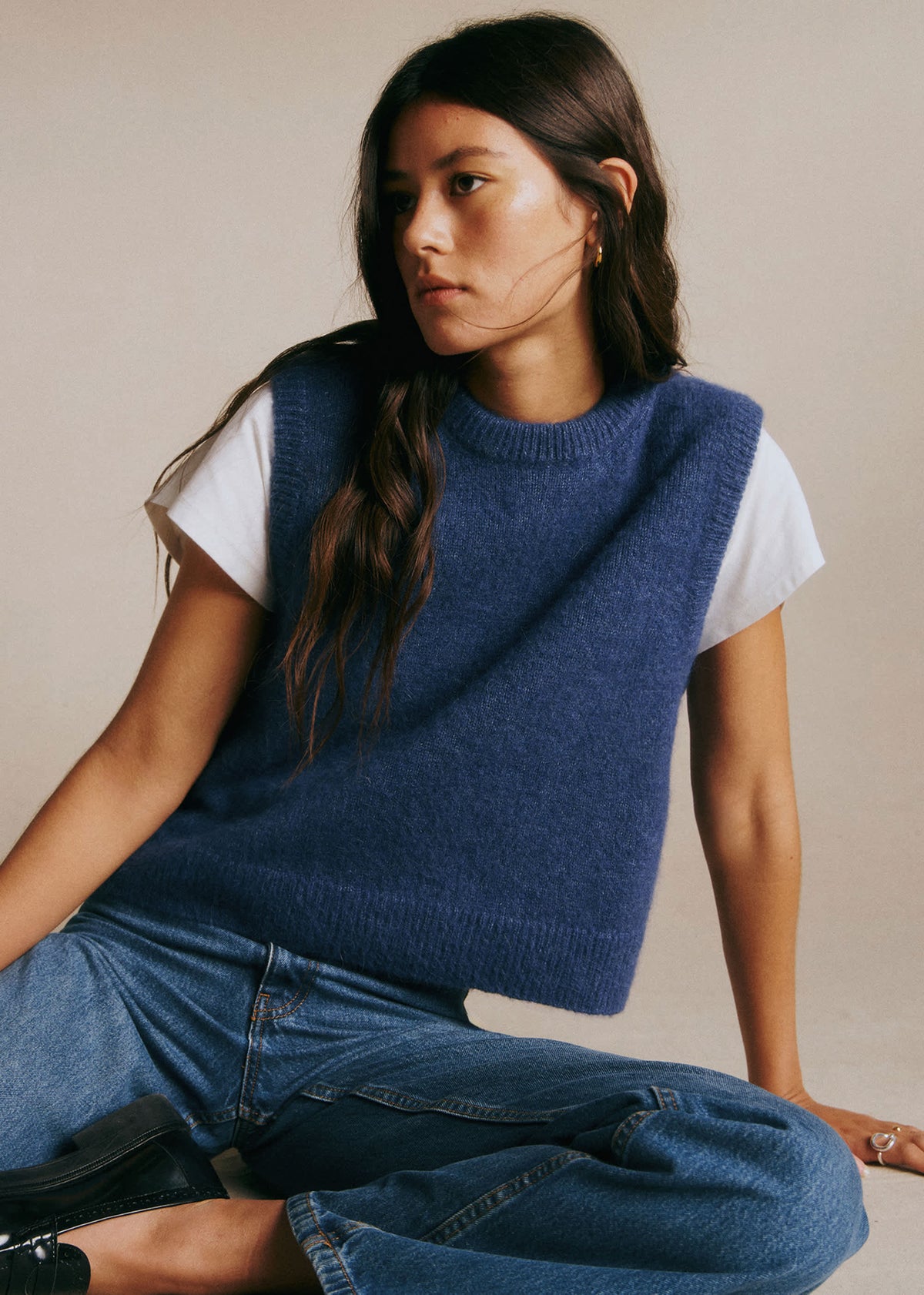 Pull Samuel - Bleu Nuit - Création Rose