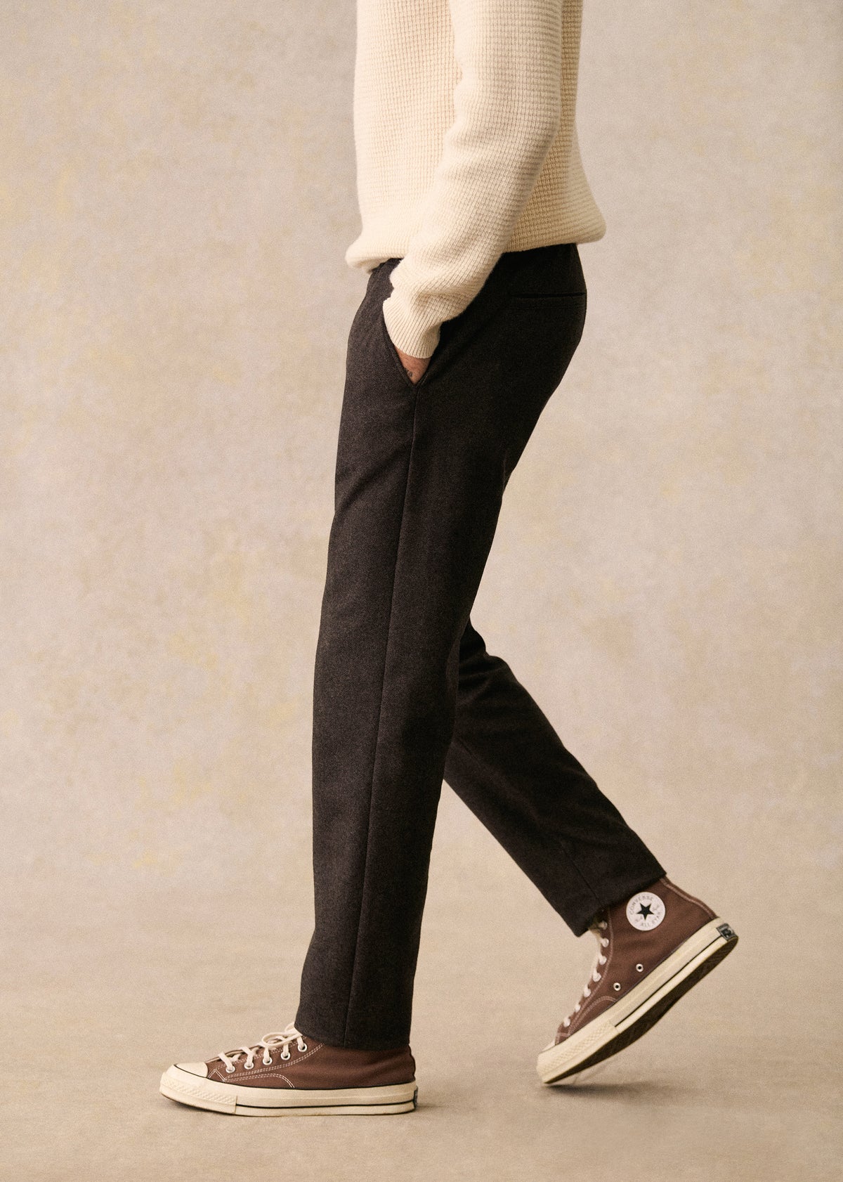 Pantalon Danny Laine - Marron