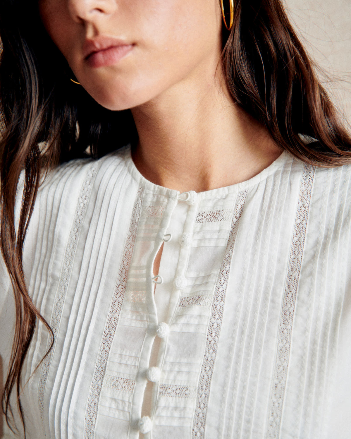 Blouse Charlina - Ecru