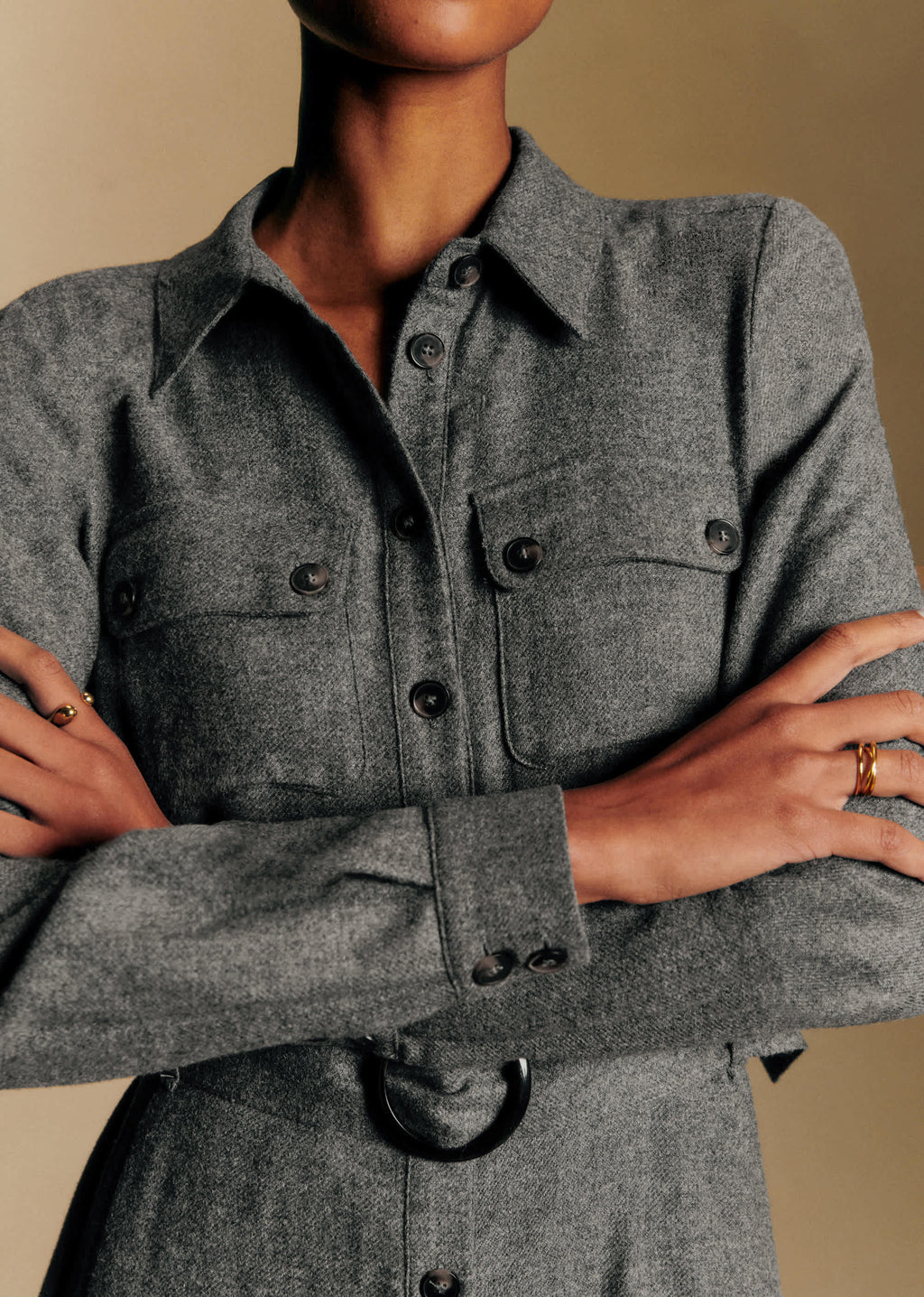 Robe Tea - Gris Foncé