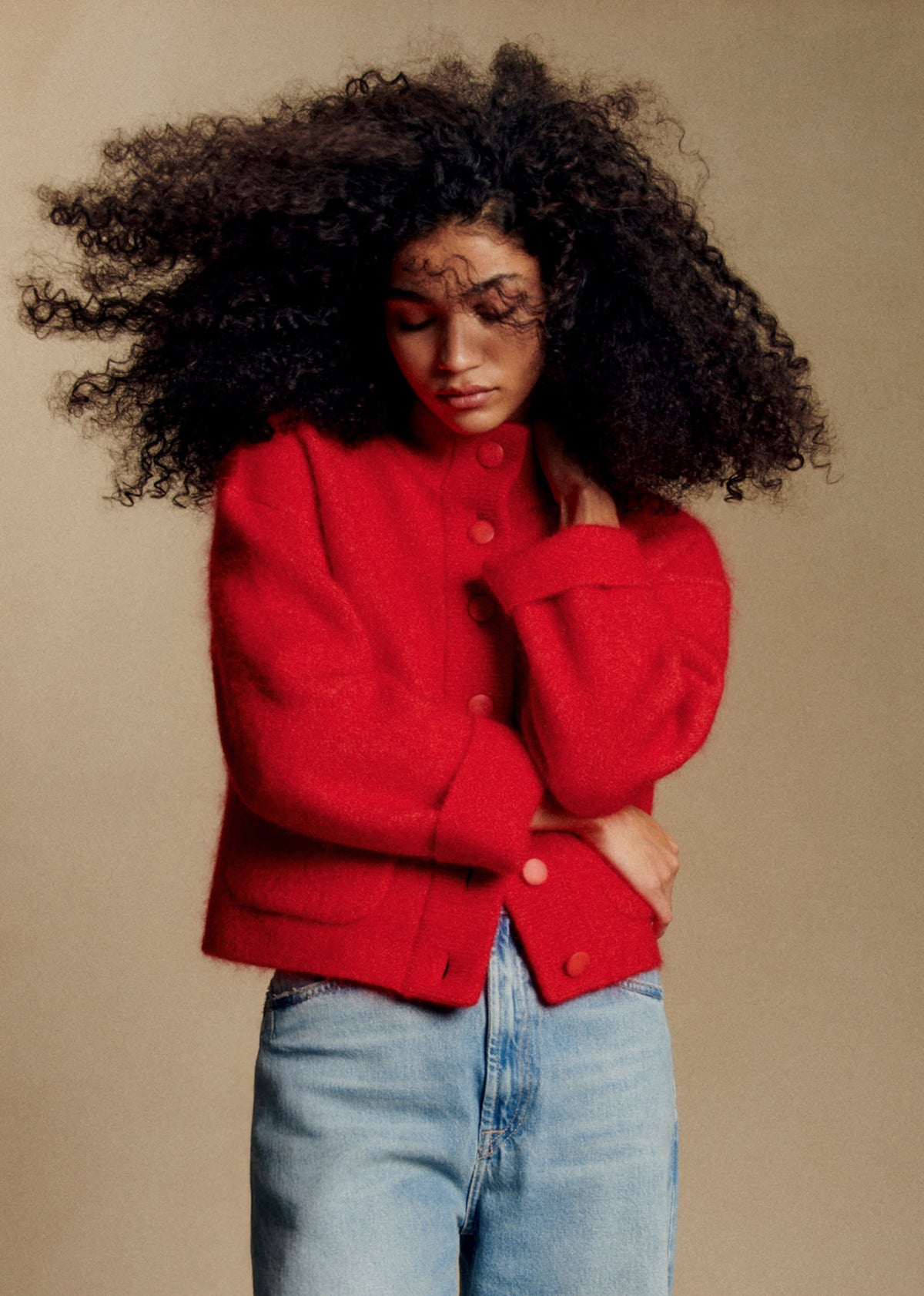 Veste Thais - Rouge