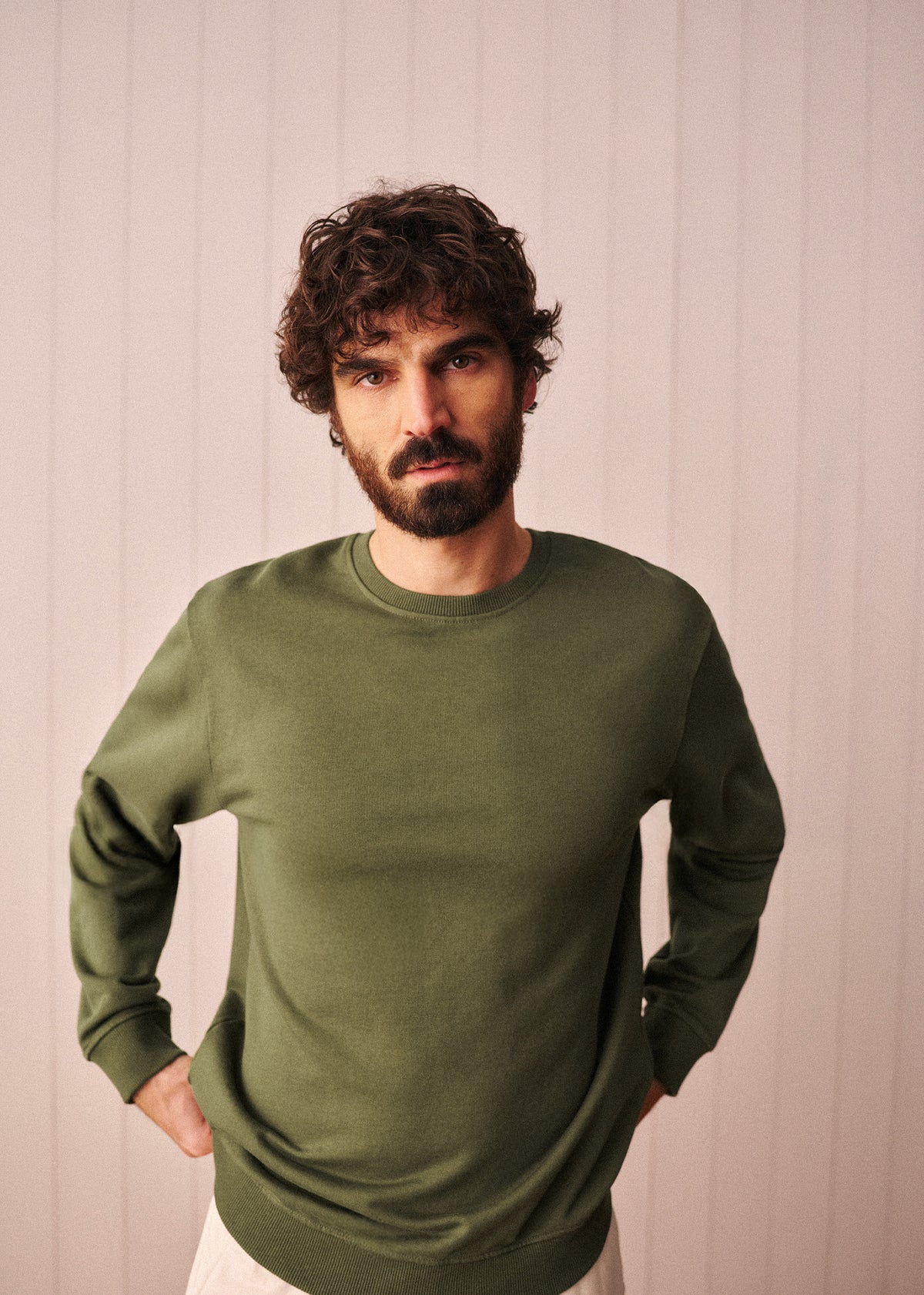 Sweatshirt Jaylen - Kaki