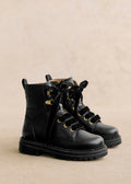 Bottines Low Niels - Noir Lisse