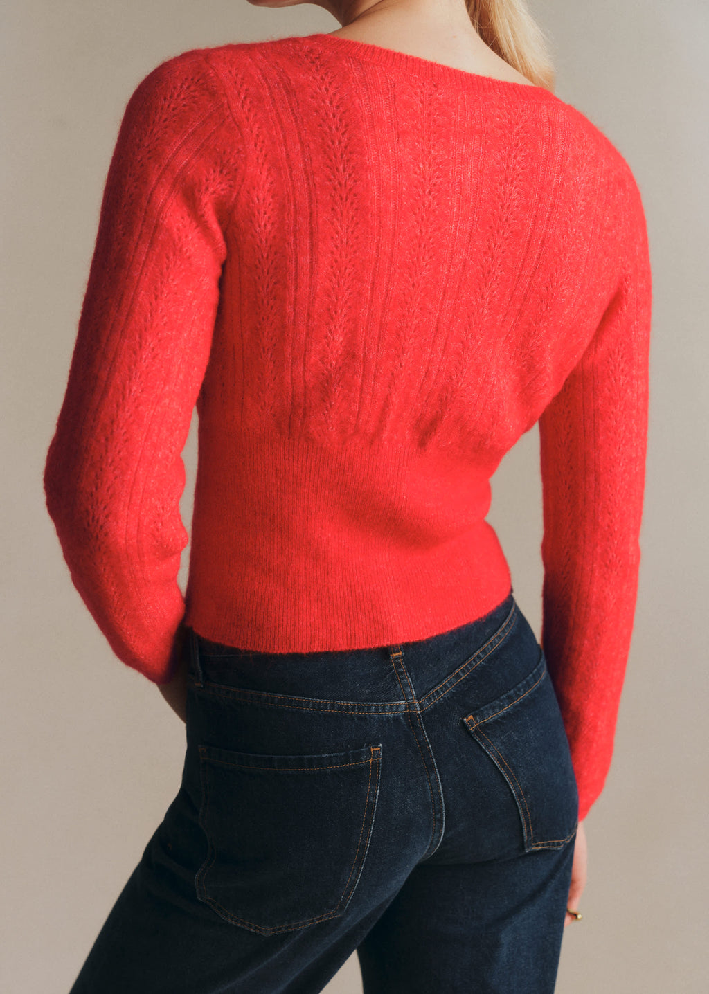 Gilet Léonor - Rouge