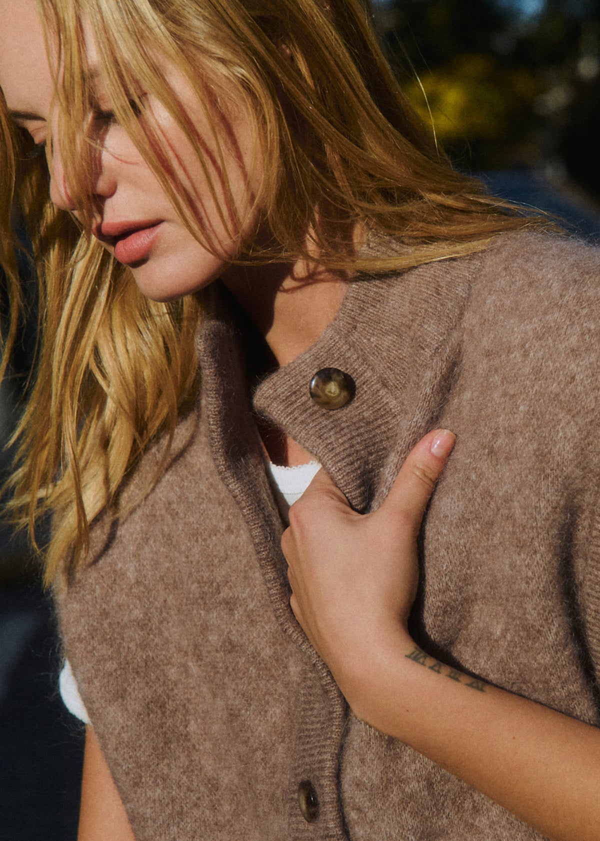 Gilet Thaissa - Taupe