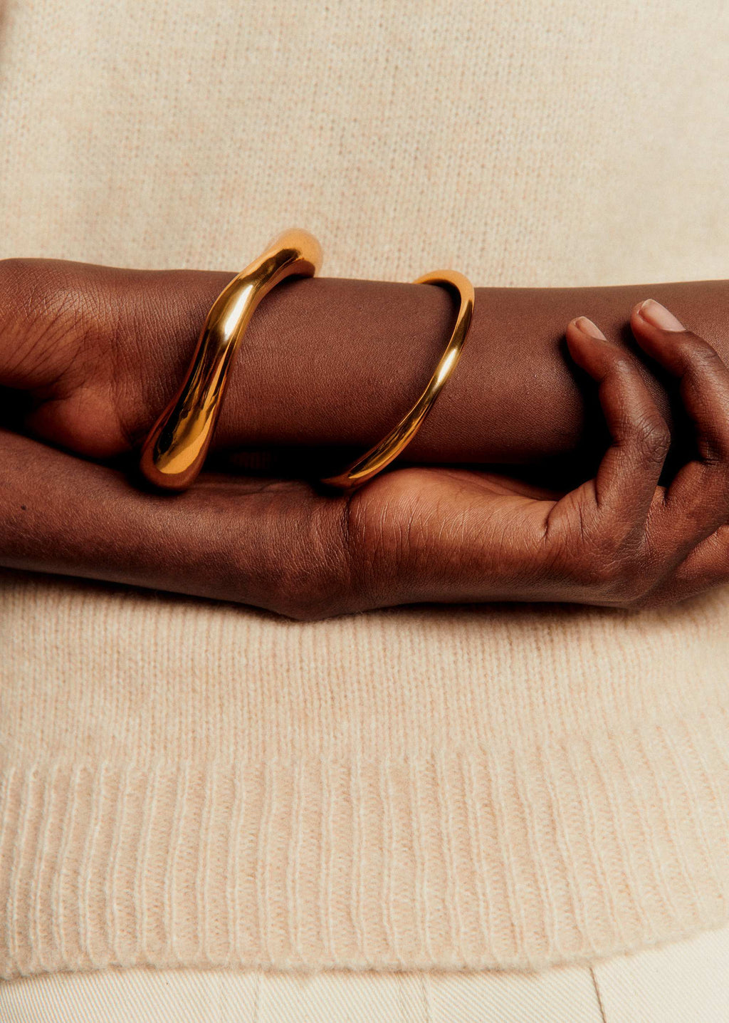 Set de bracelets François - Doré