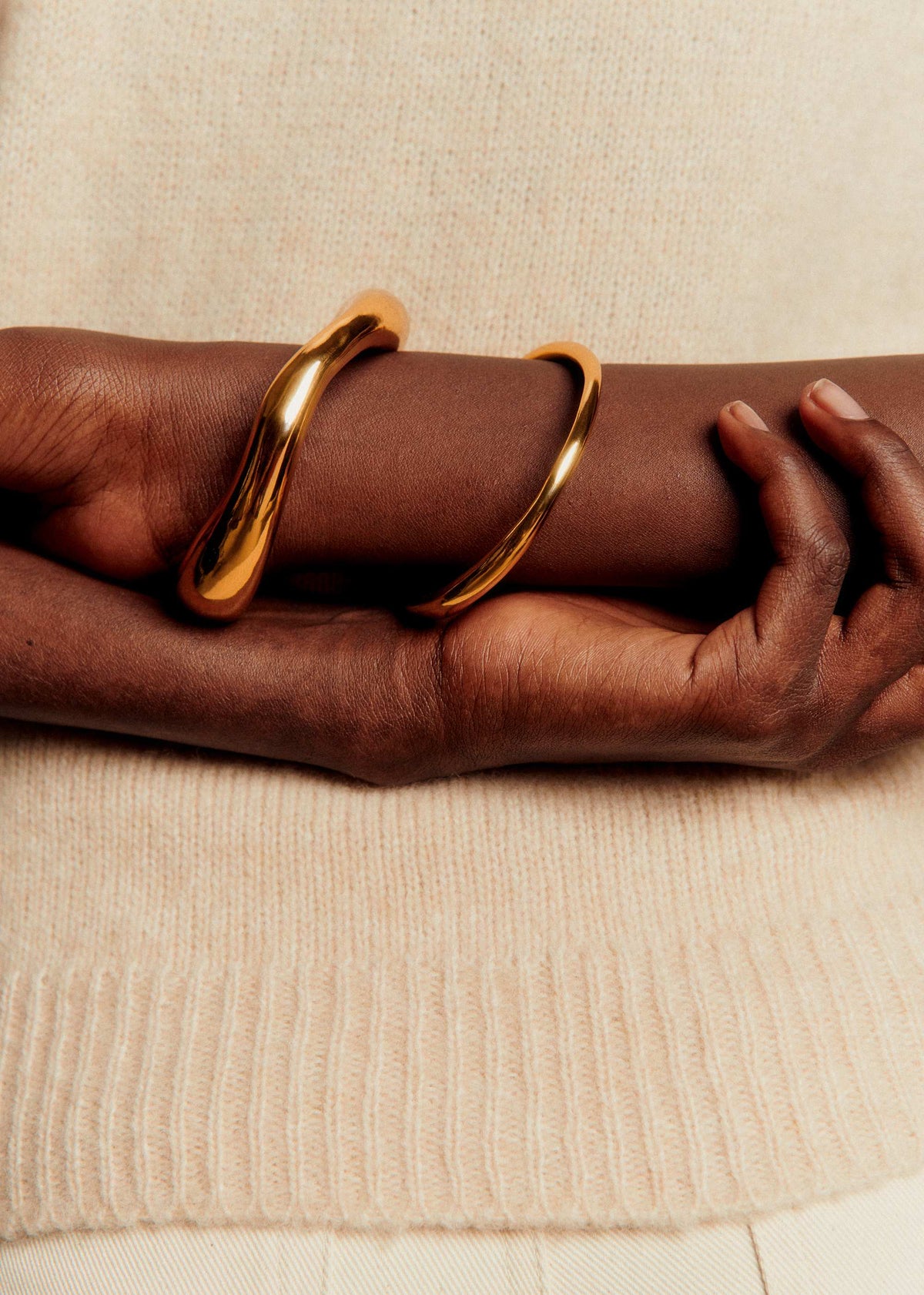 Set de bracelets François - Doré