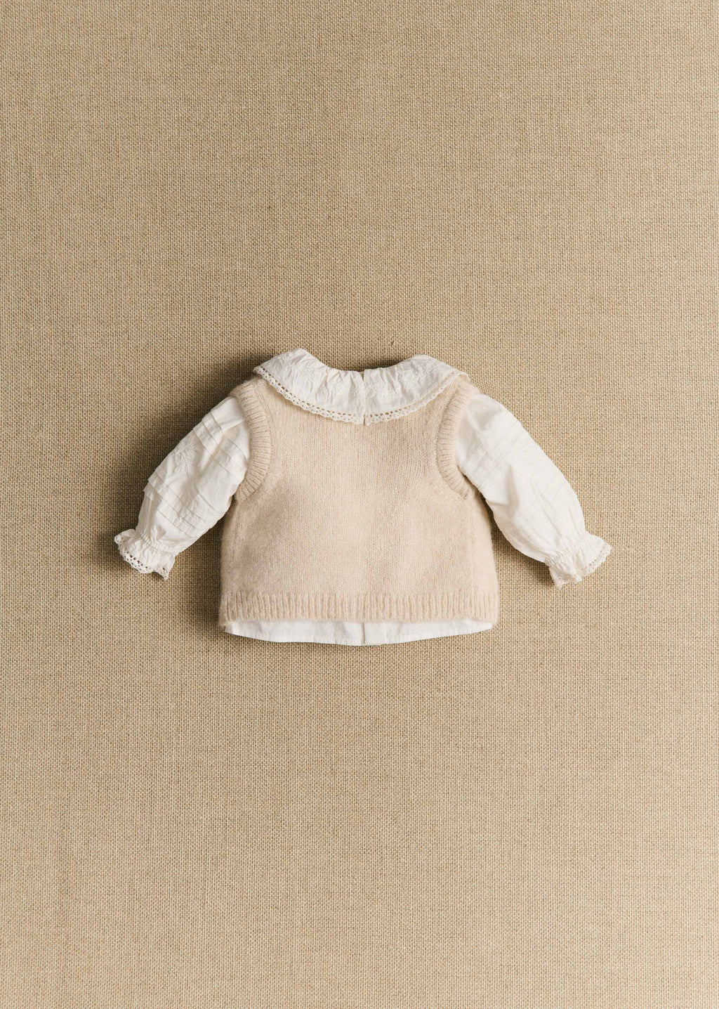 Gilet Charlot - Vanille