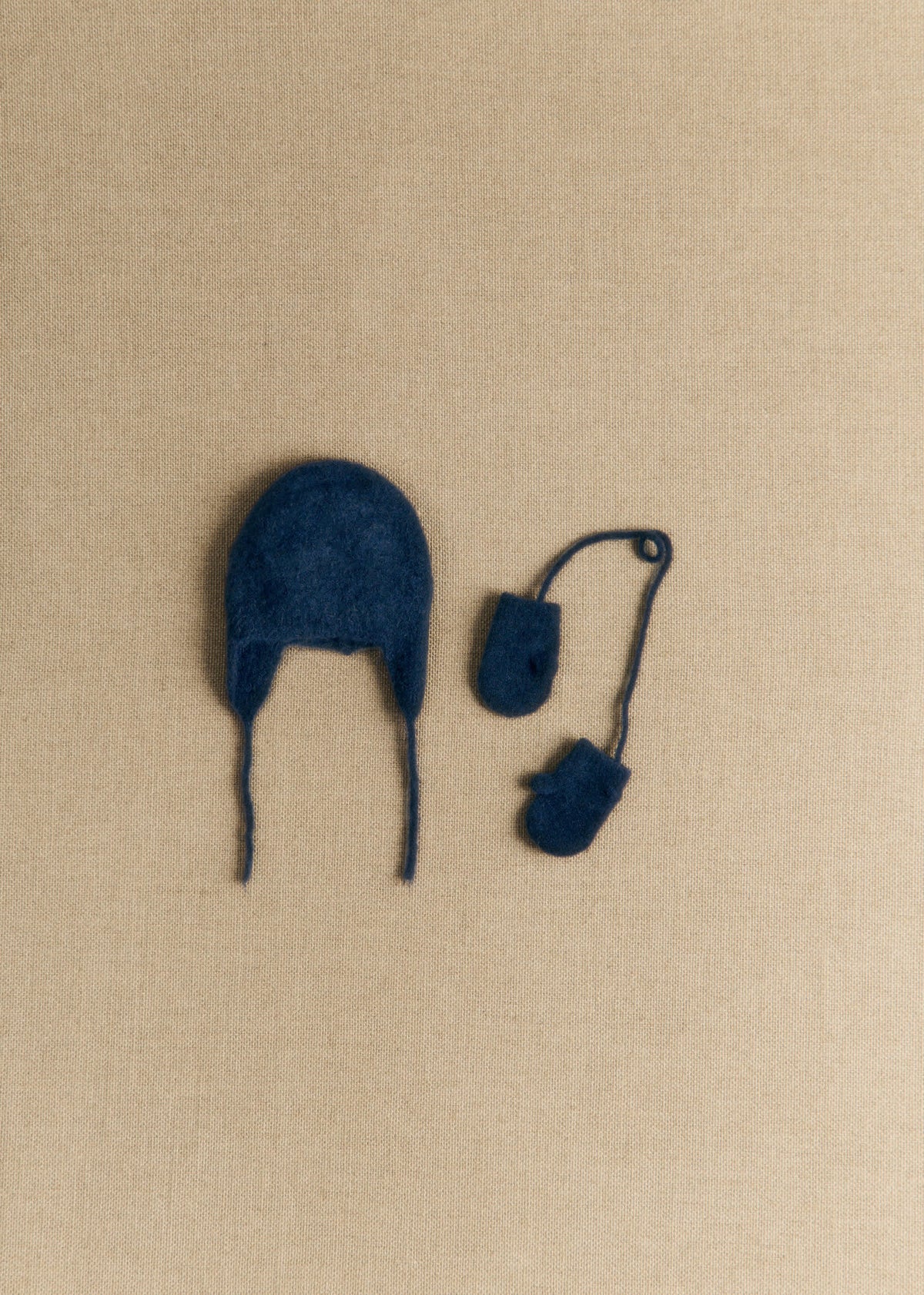 Moufles Jean - Marine