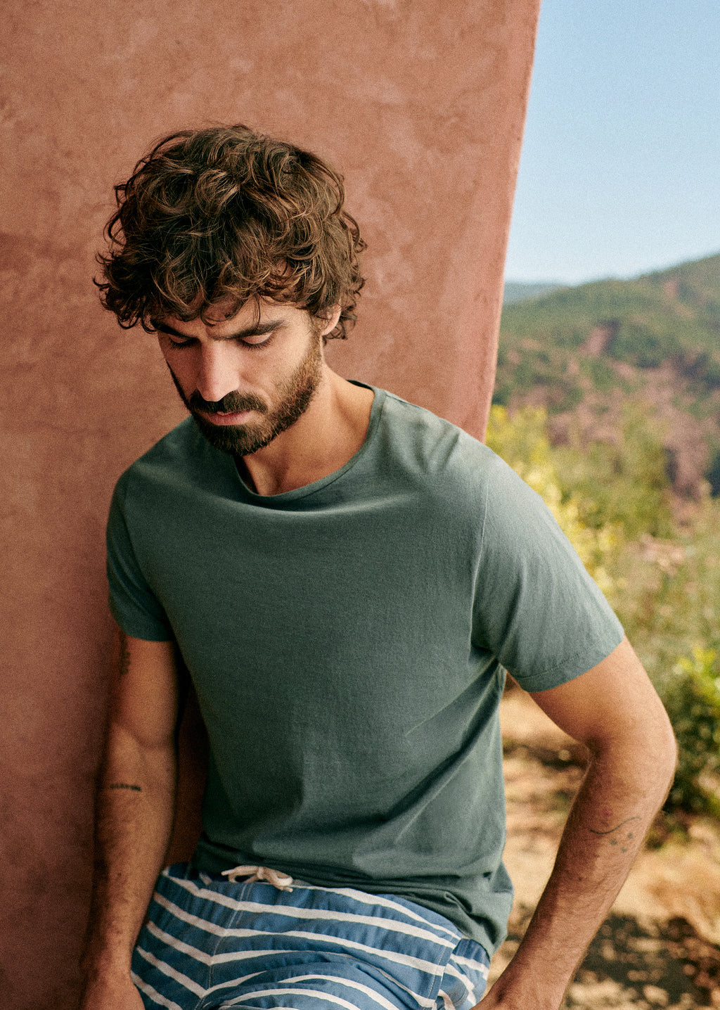 T-shirt Pace - Bleu Acier