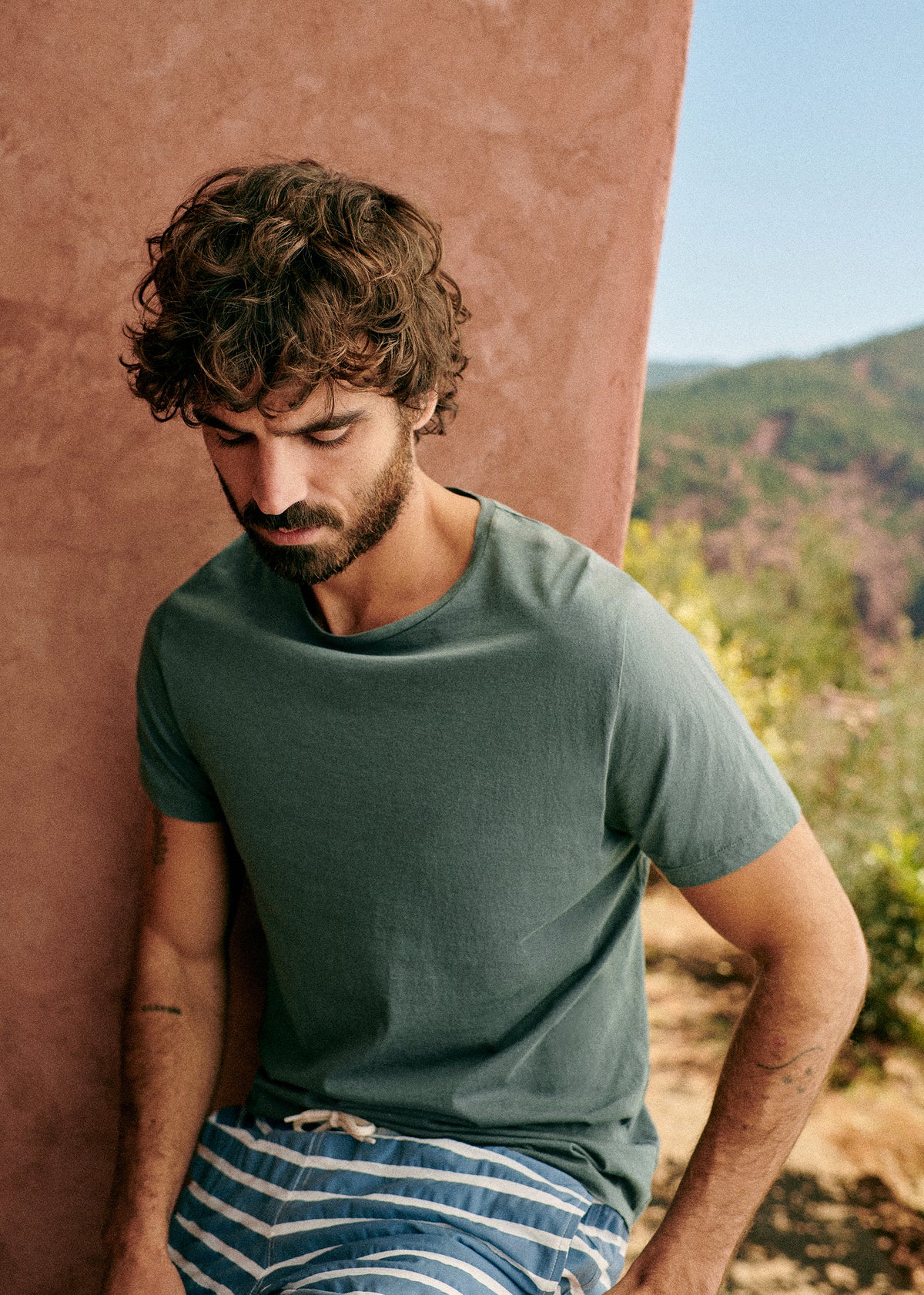 T-shirt Pace - Bleu Acier