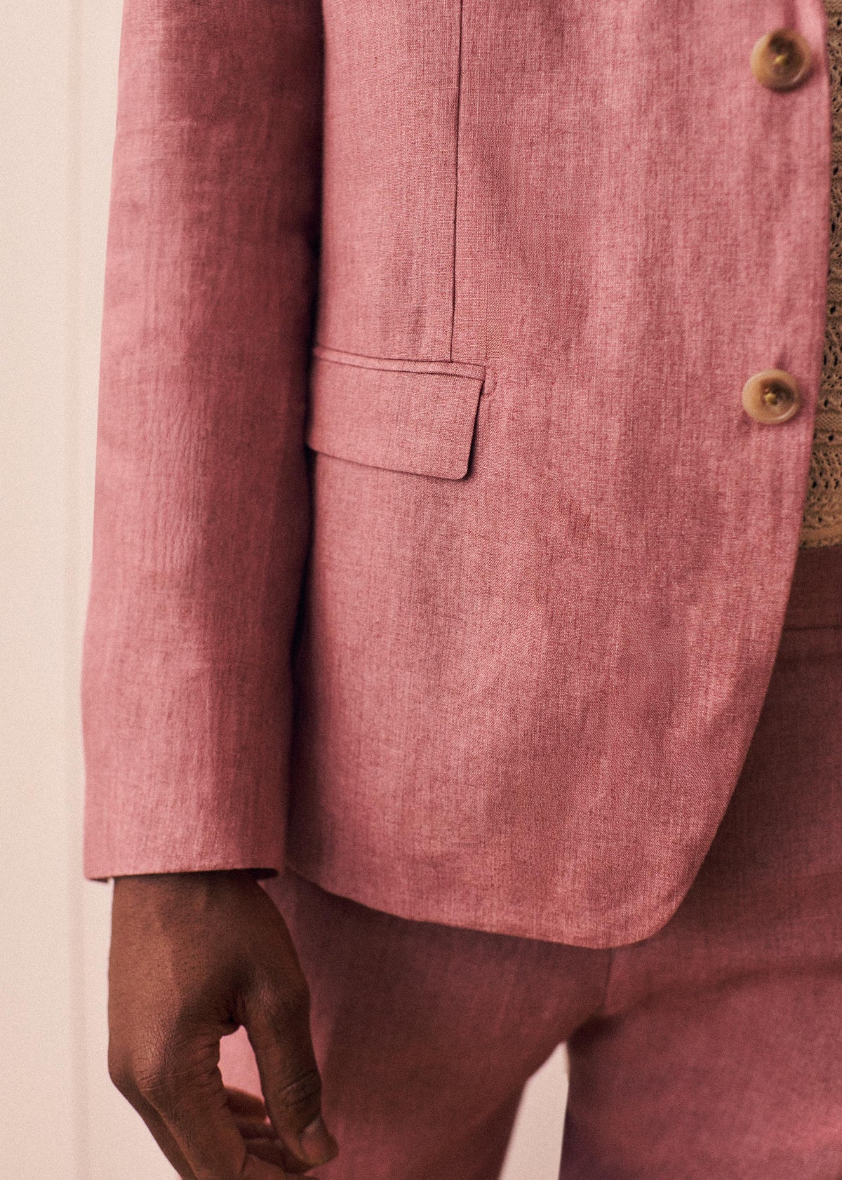 Veste Deon - Rose Chiné