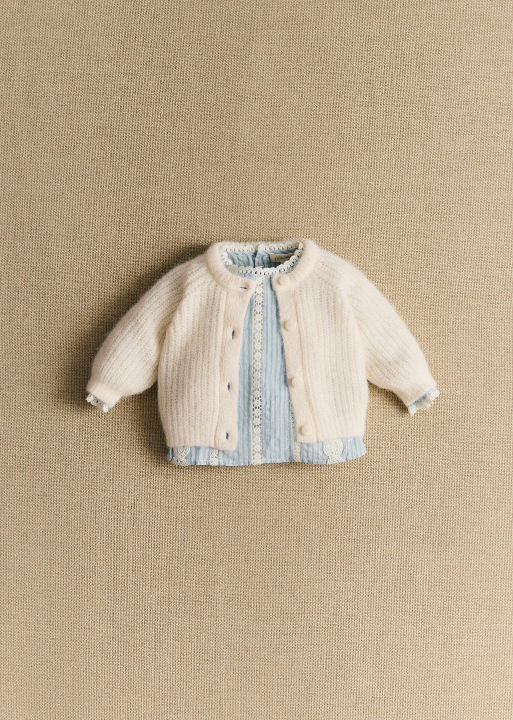 Gilet Emile - Ecru
