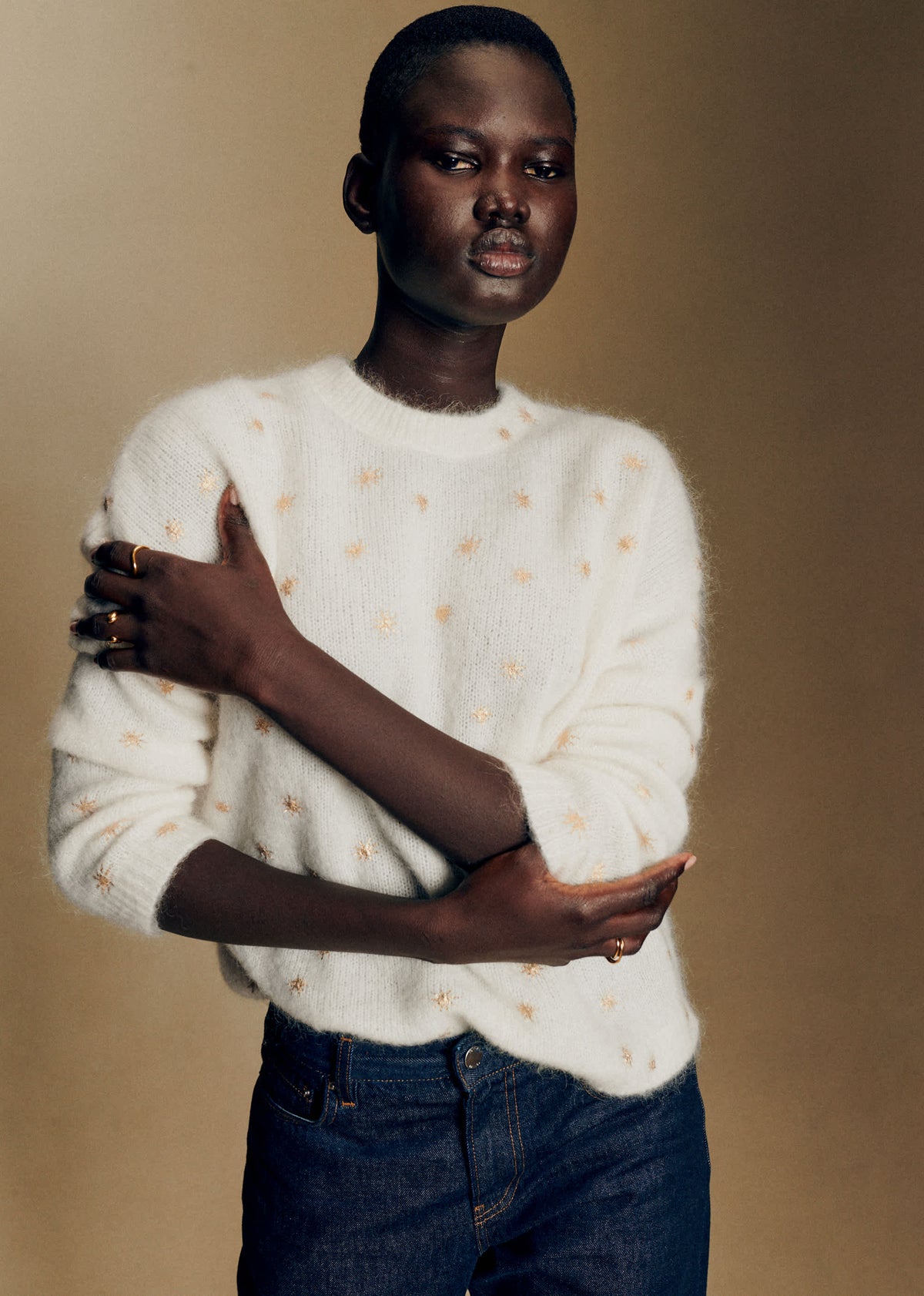Pull Ferdinand - Ecru Soleil Doré