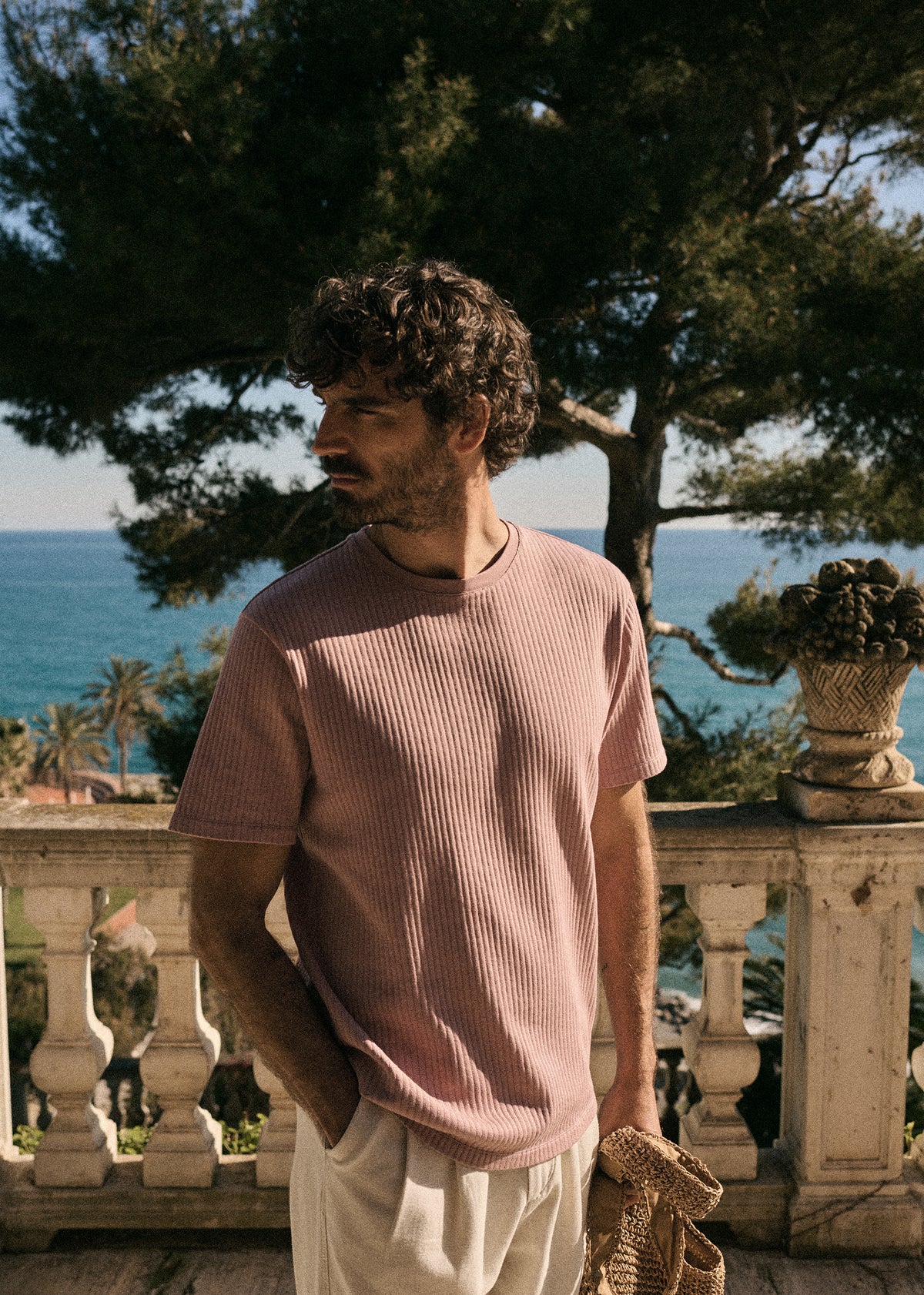 T-Shirt Celan - Vieux Rose