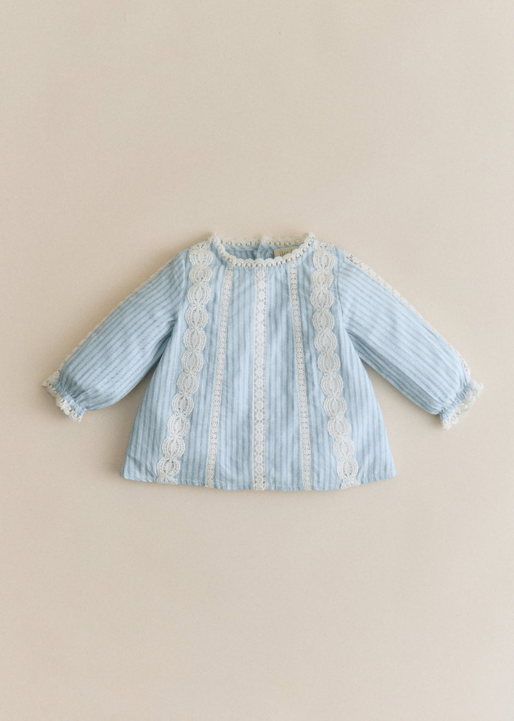Blouse Ryma - Rayures Bleu Ecru