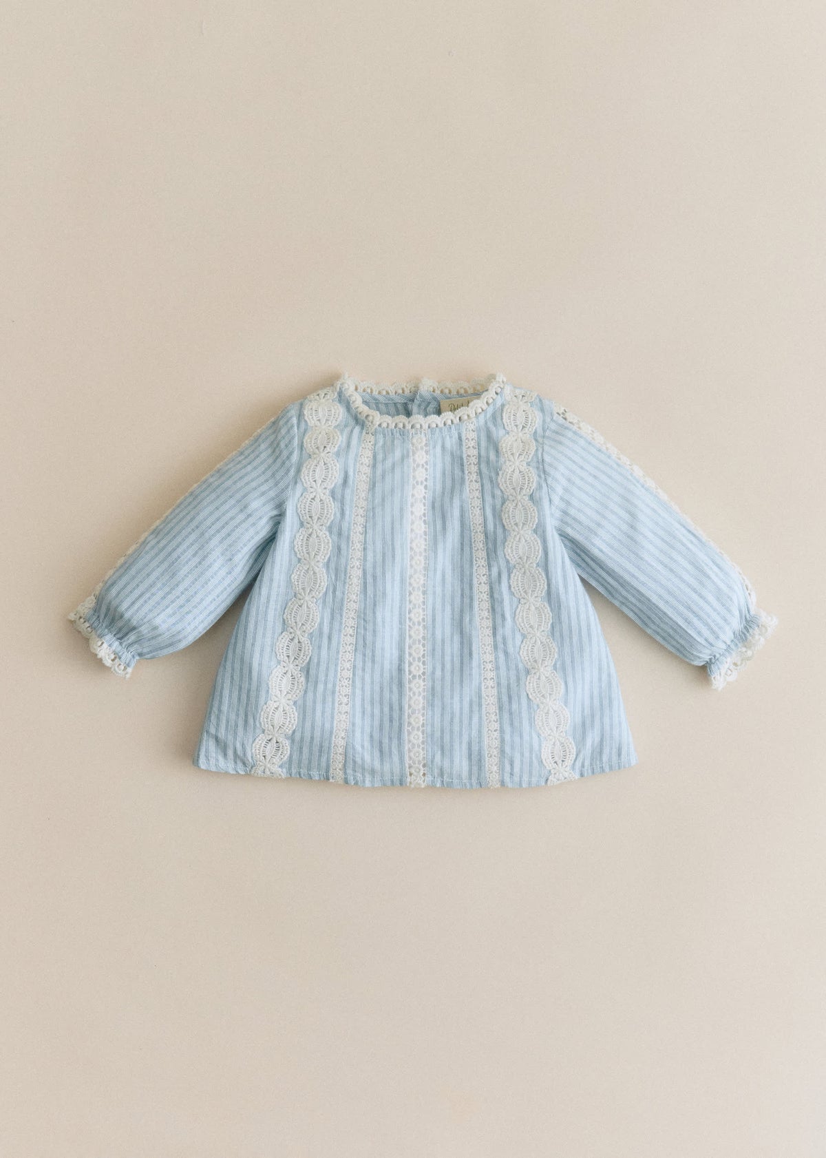 Blouse Ryma - Rayures Bleu Ecru