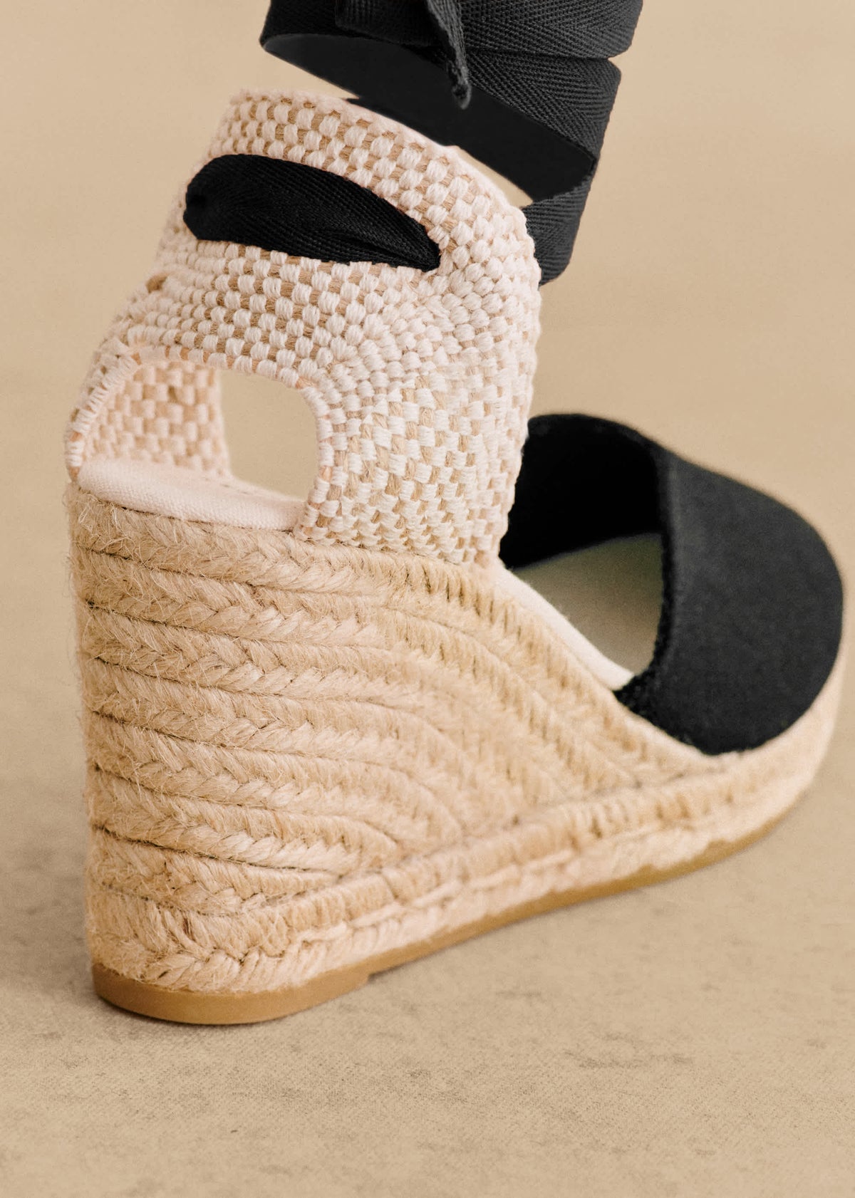 Espadrilles Diane - Noir Toile