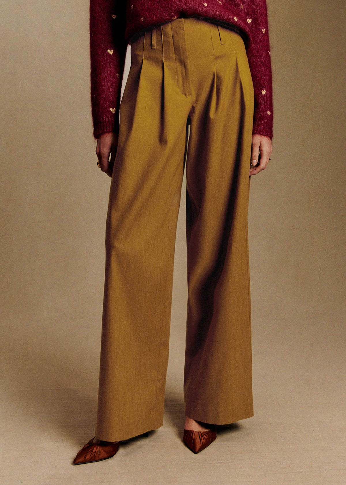 Pantalon MYLAN - Moutarde