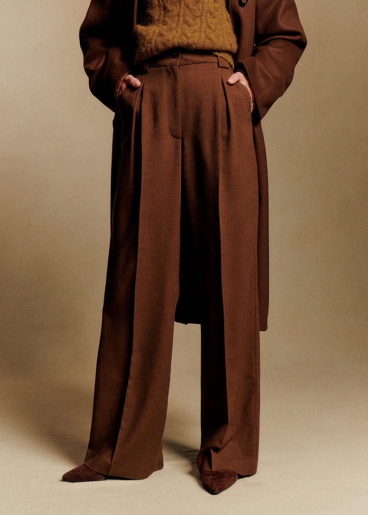 Pantalon Théophile - Chocolat
