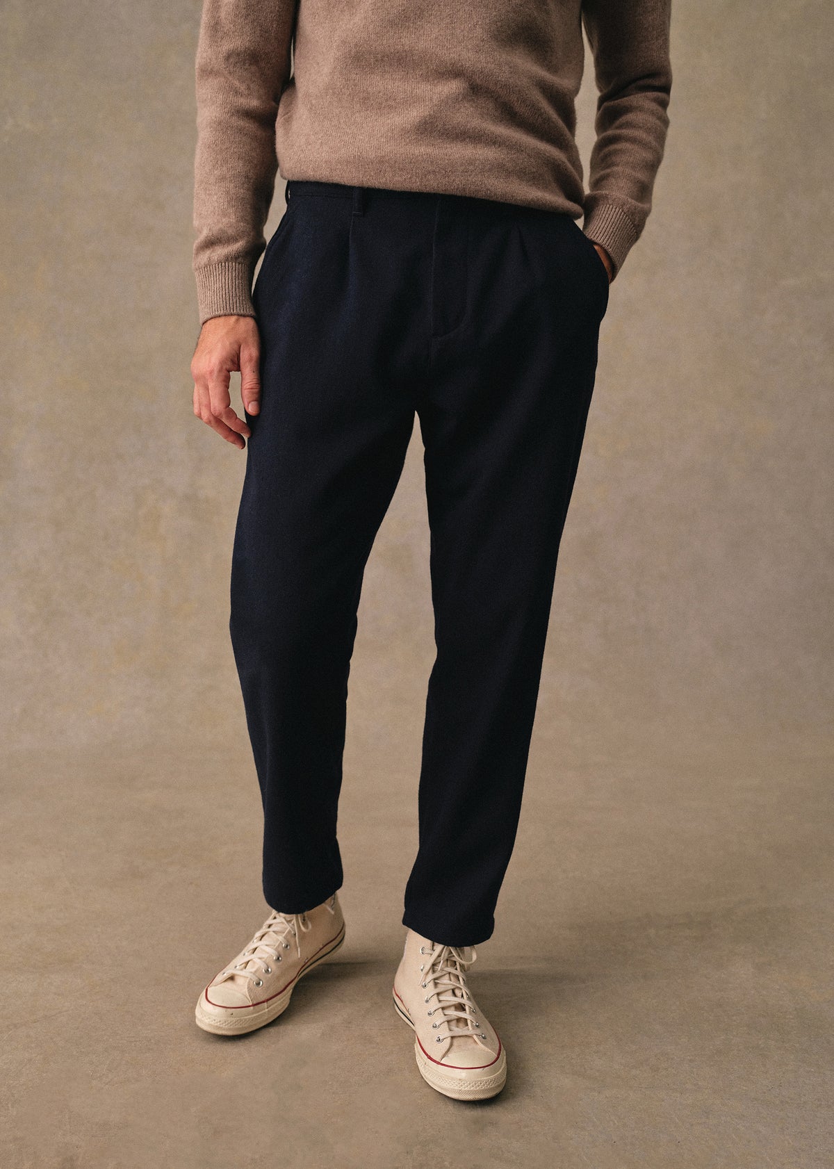 Pantalon Bergame - Marine Foncé