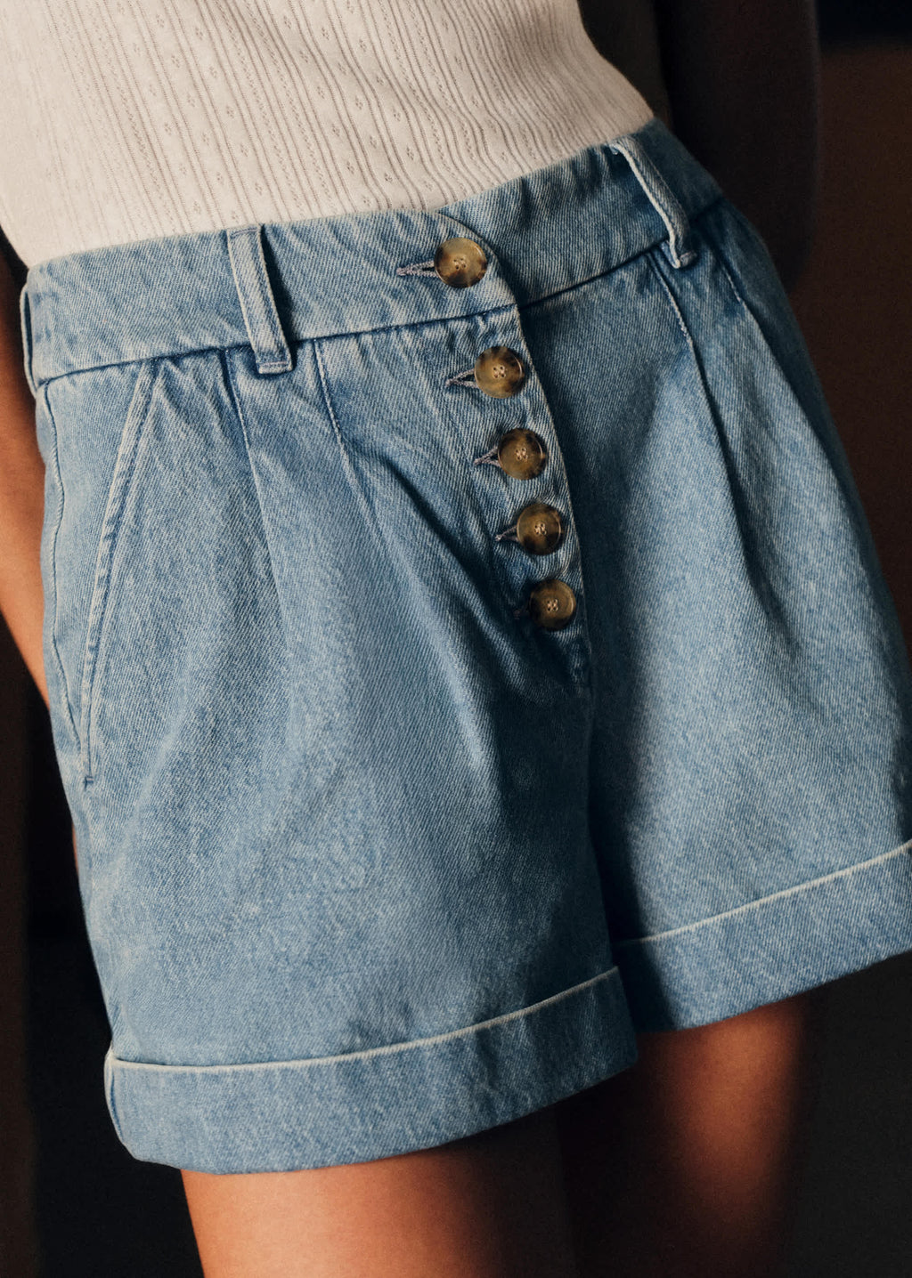 Short Wallace - Bleu Clair