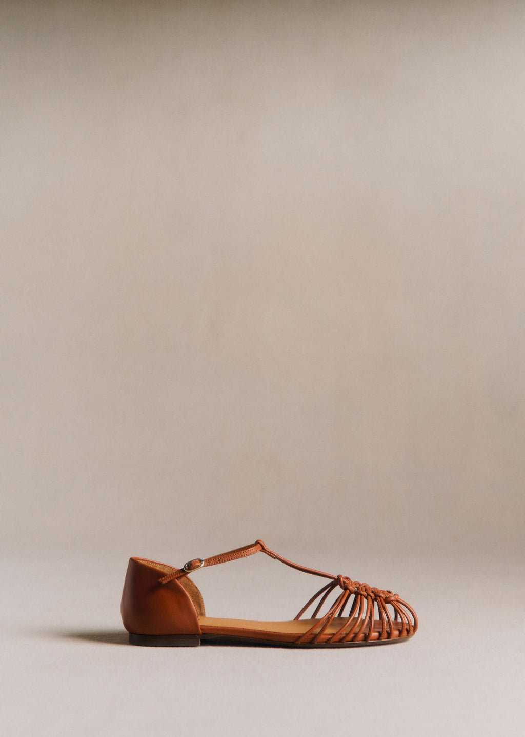 Sandales Low Mira - Cuir Naturel
