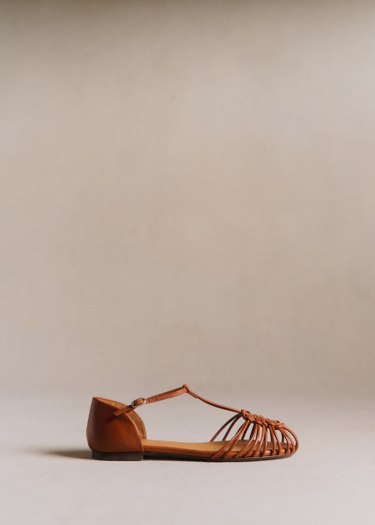 Sandales Low Mira - Cuir Naturel