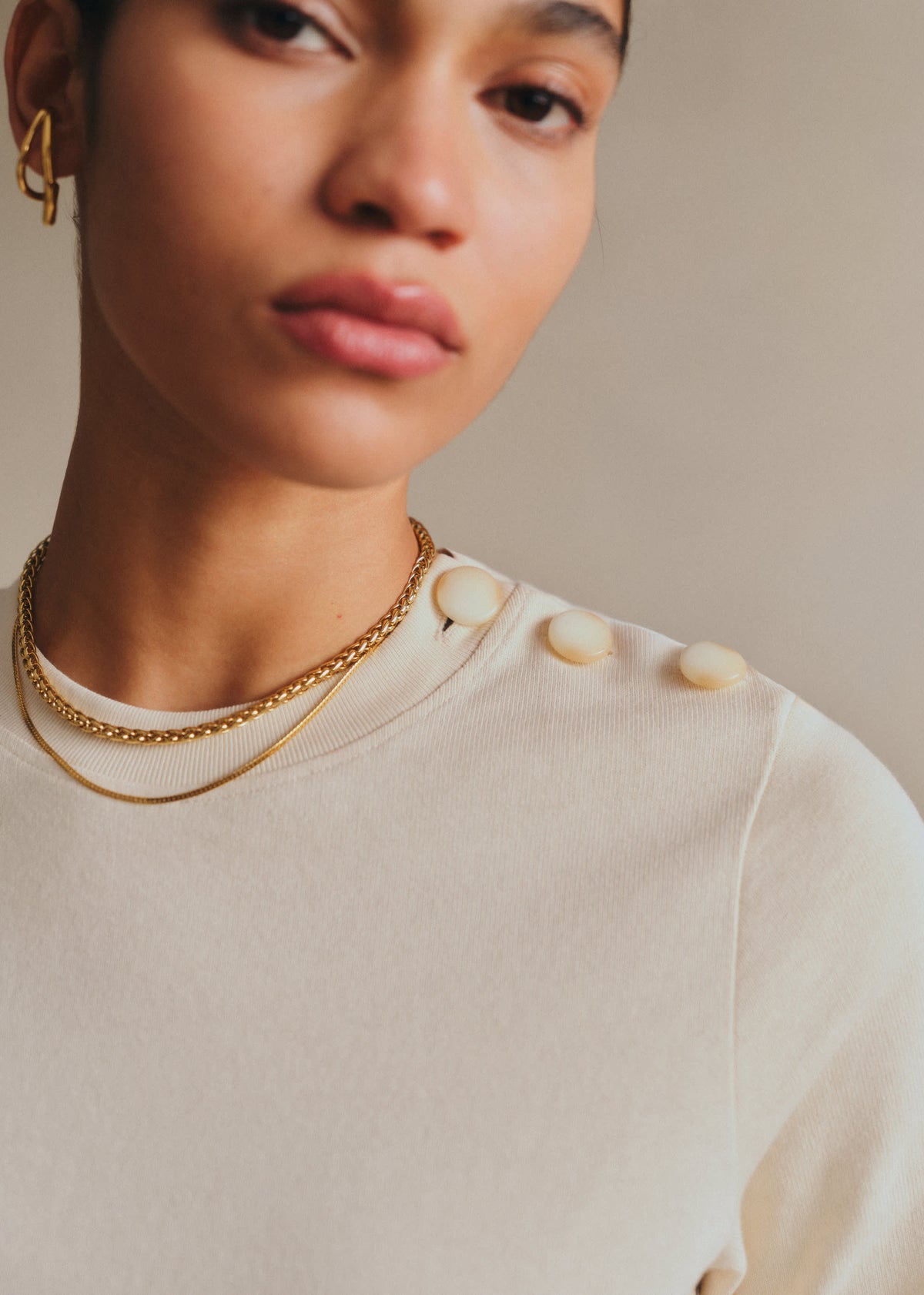 Robe Emy - Crème
