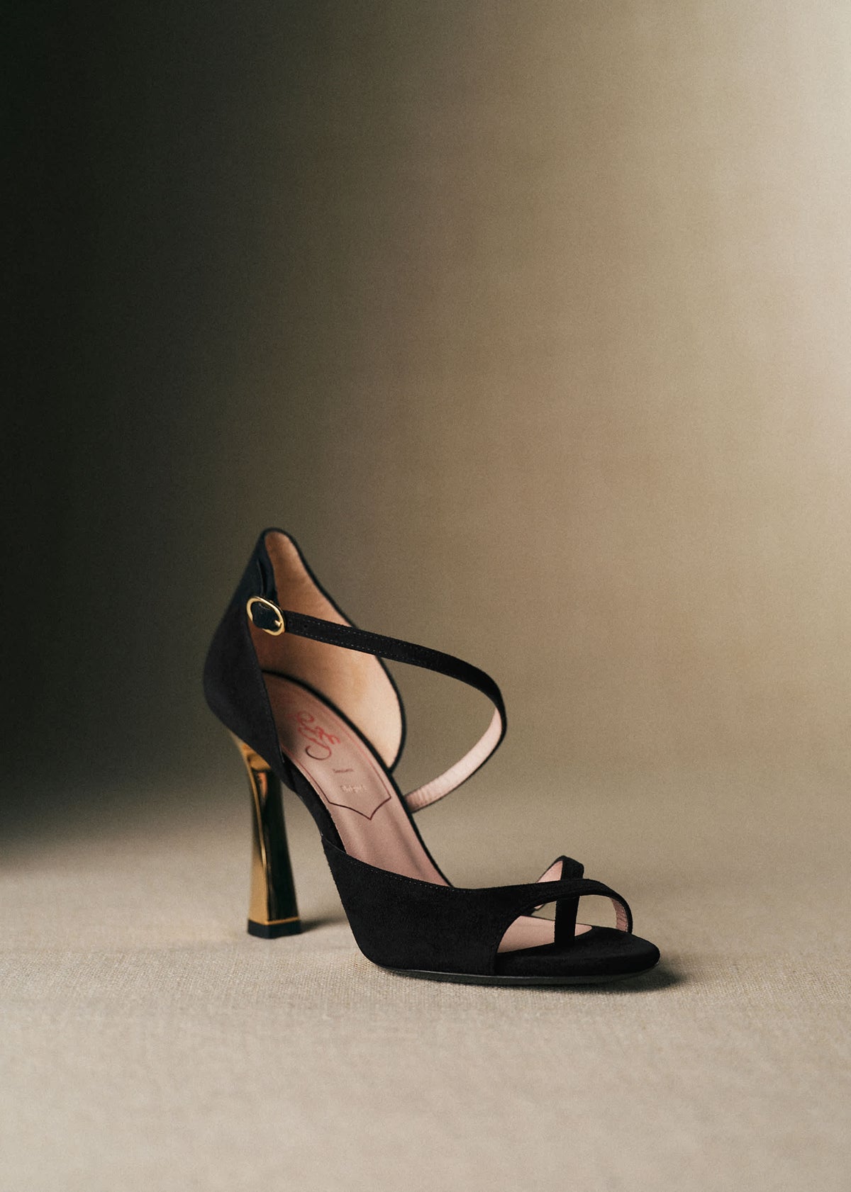 Sandales Brigitte - CFM Souliers x Editions Sézane - Velours Noir