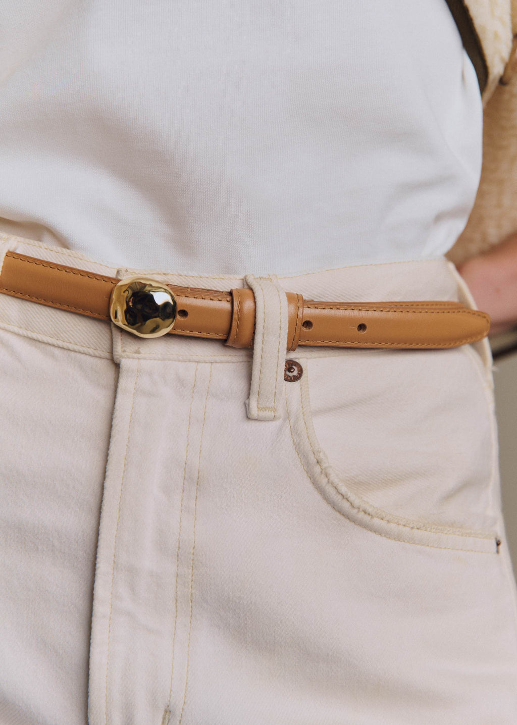 Ceinture Lisa - Miel Lisse
