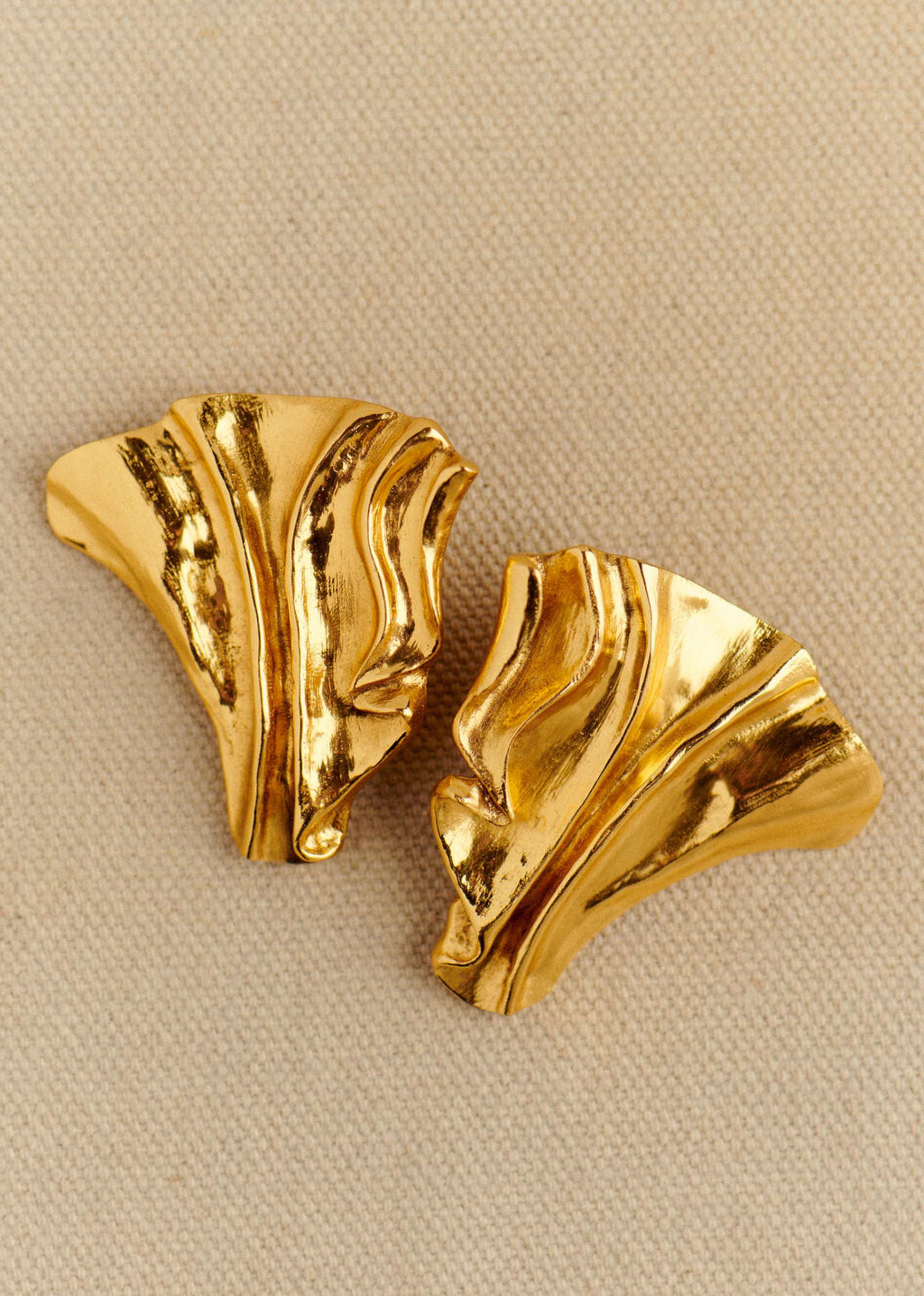 Boucles d'oreilles Nora - Doré