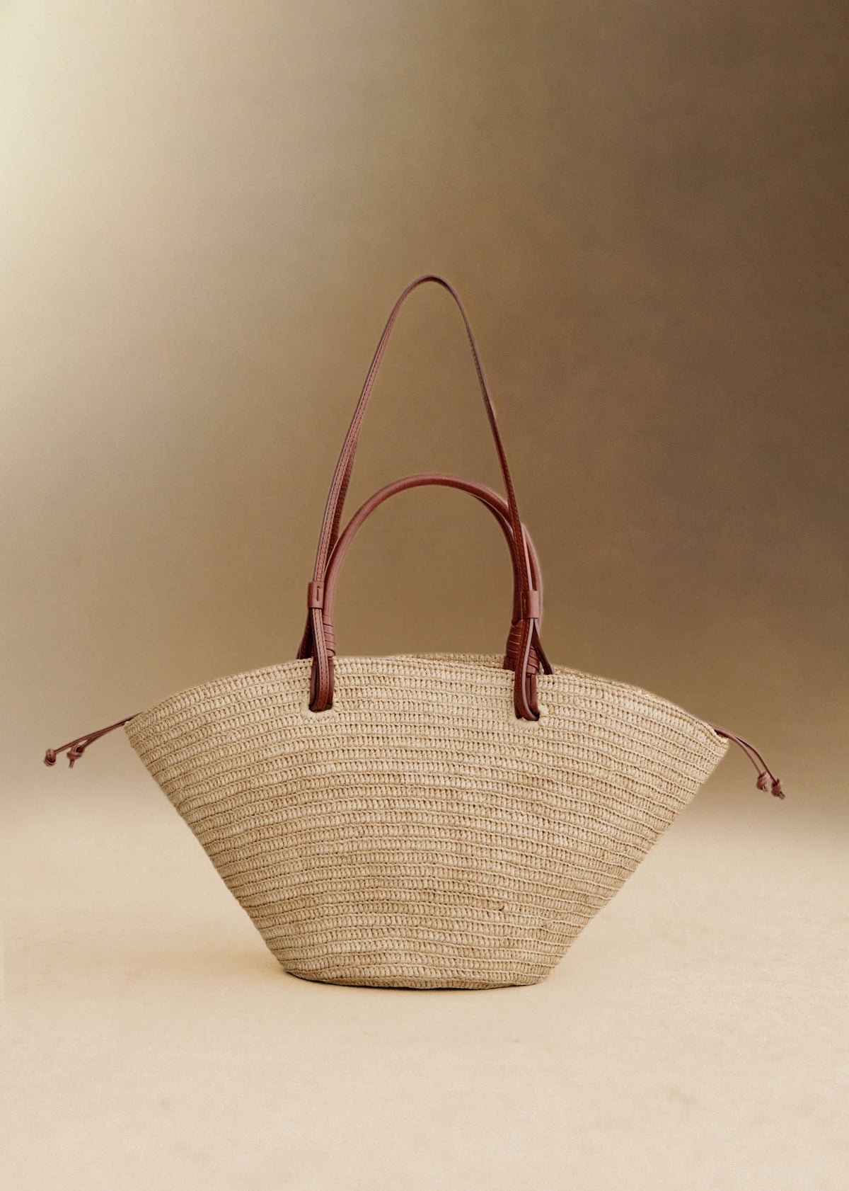 Panier Justine - Broderie Marguerites