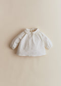 Blouse Lilou - Crème / Coeur doux