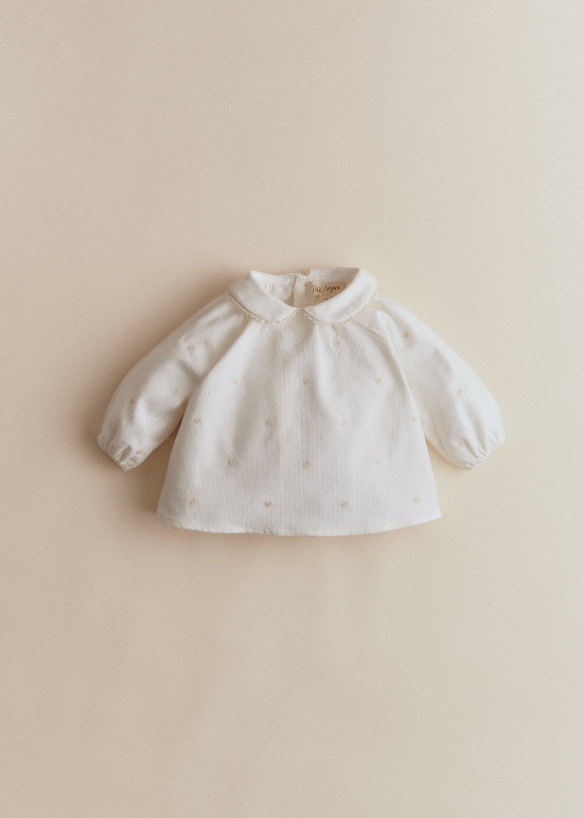 Blouse Lilou - Crème / Coeur doux
