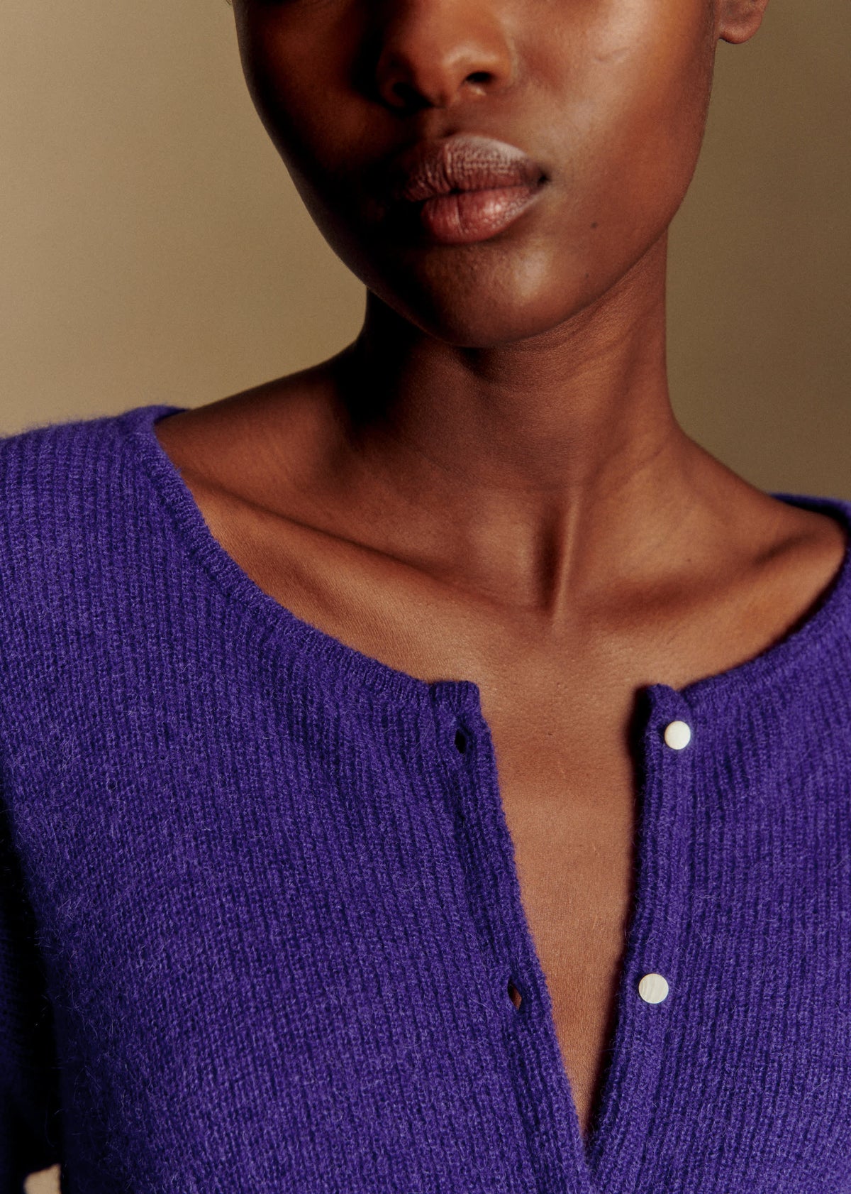 Gilet Gaspard - Violet Foncé