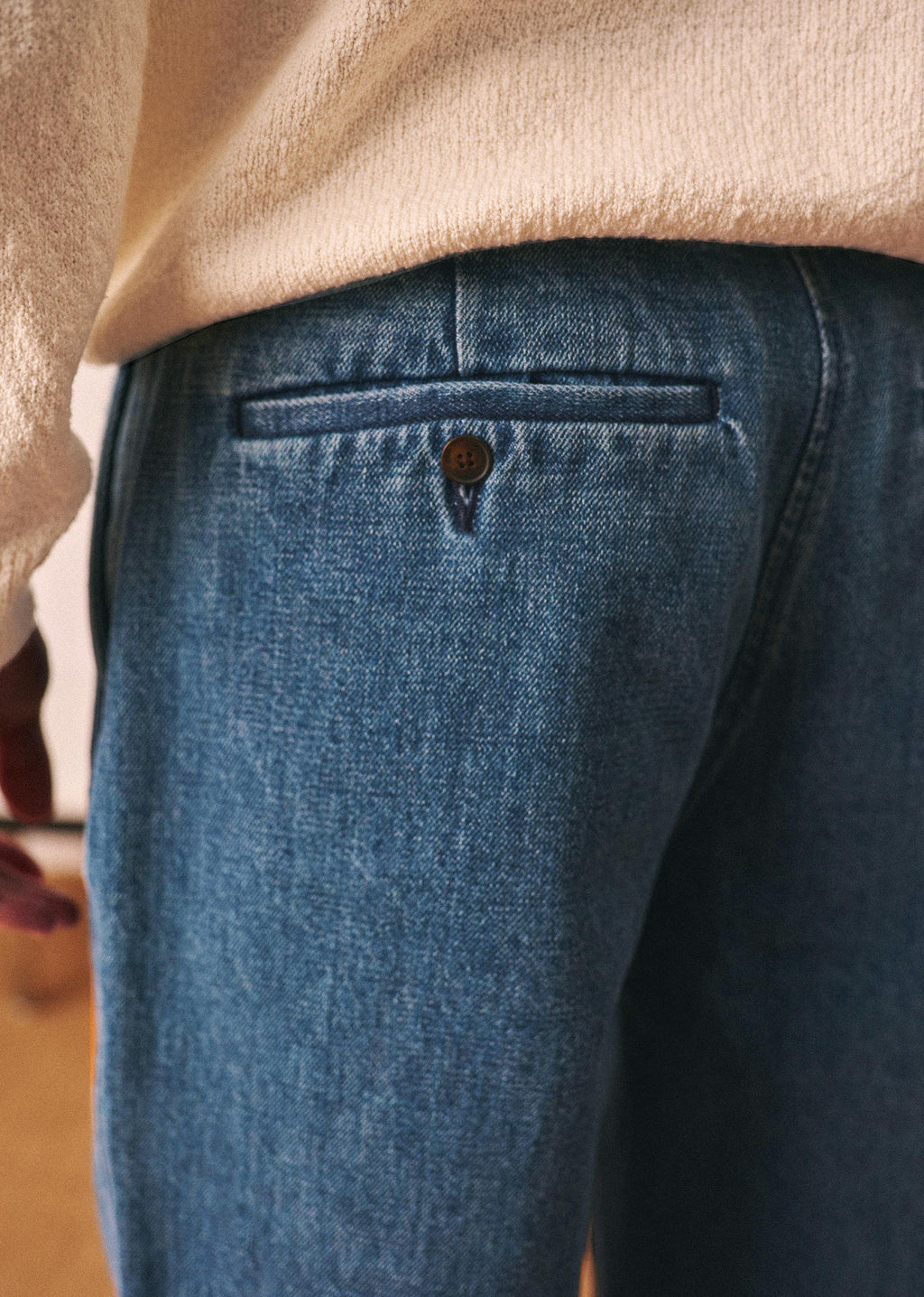 Pantalon Stewart - Denim bleu