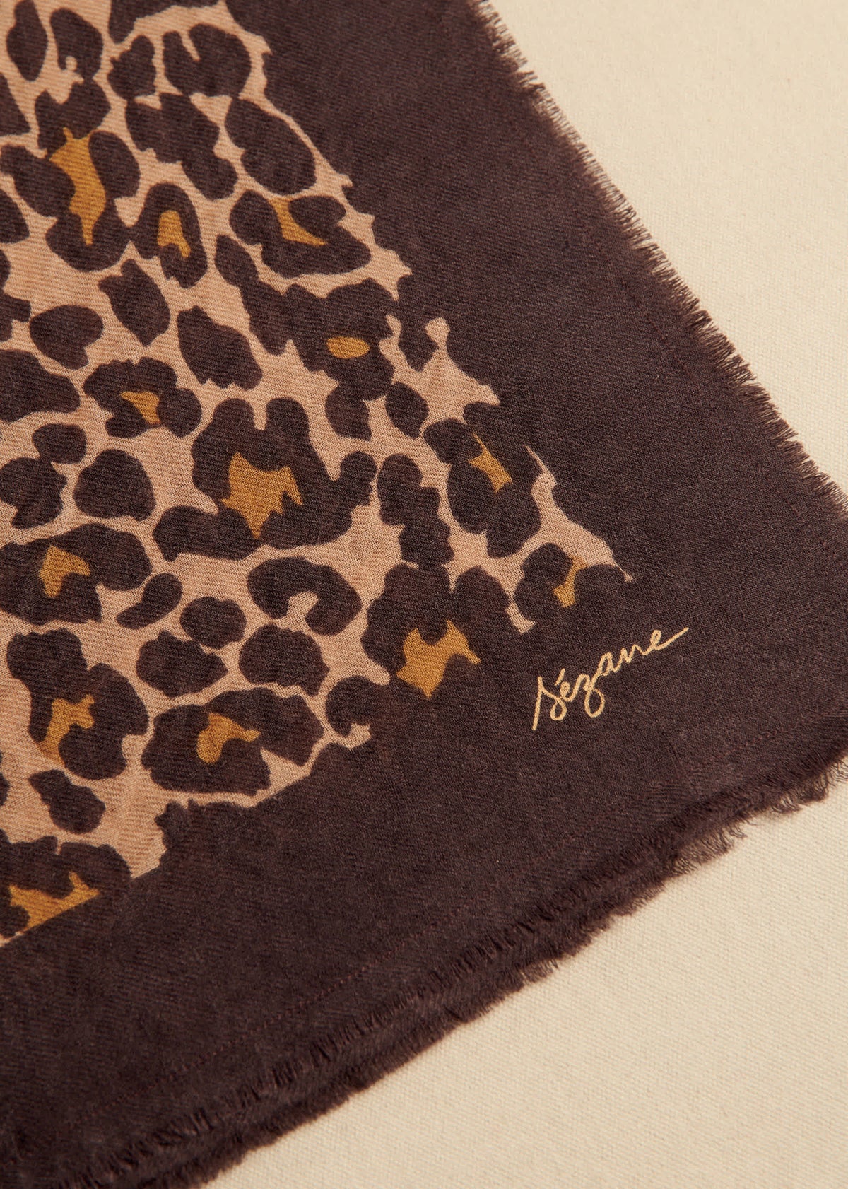 Etole Pio - Imprimé Winter Leopard Brown