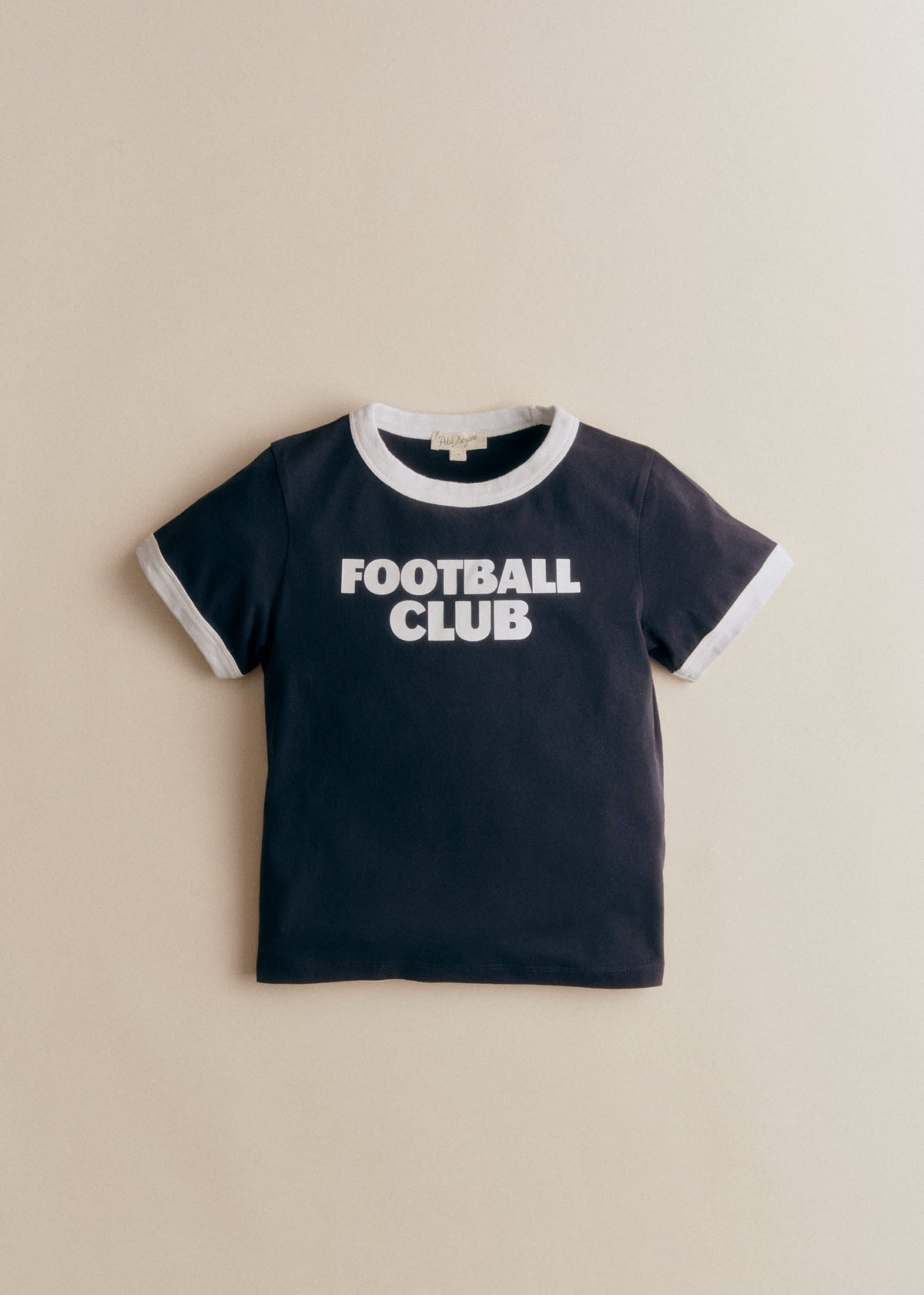 T-Shirt Football Club - Marine / Ecru