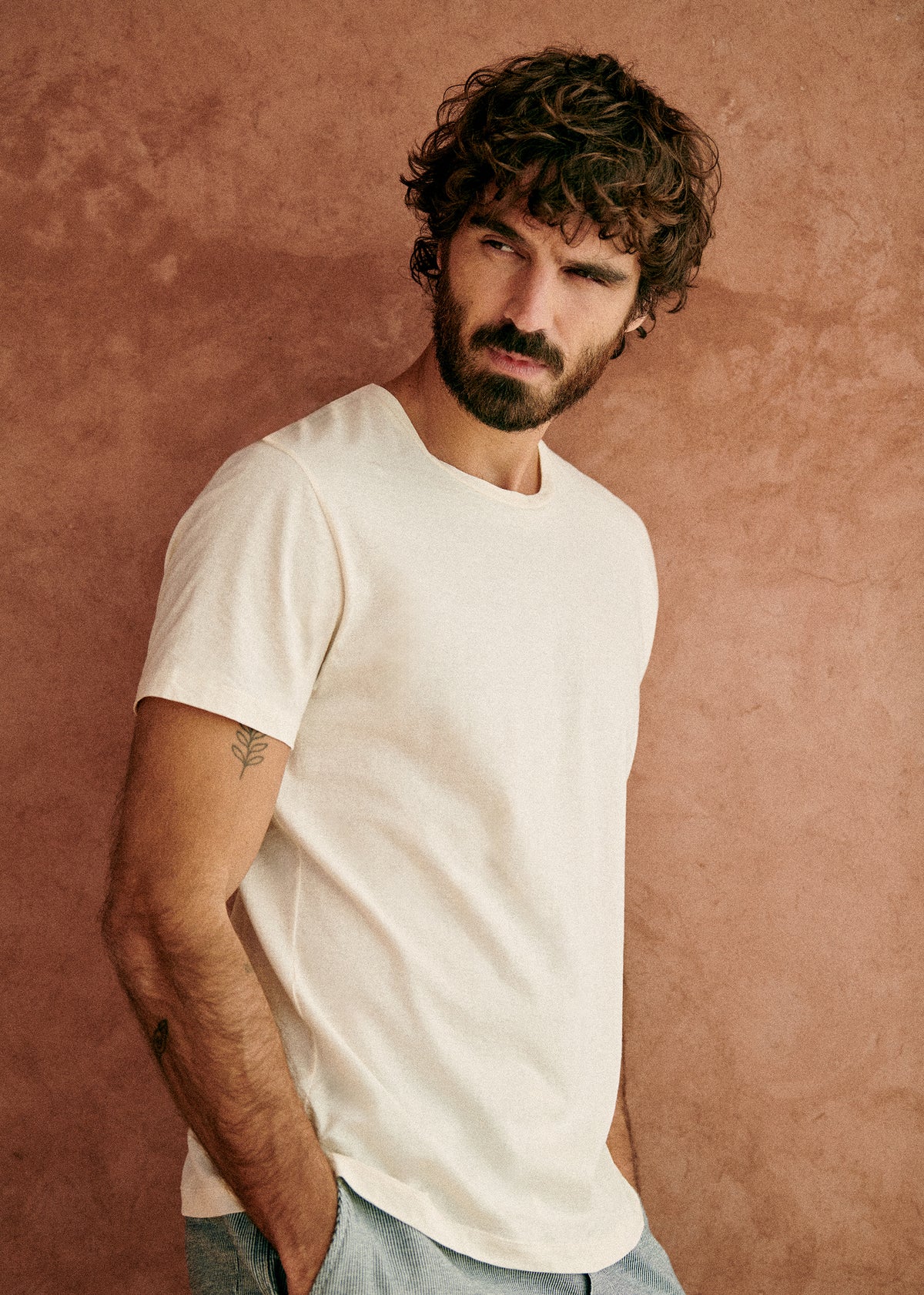 T-shirt Pace - Ecru