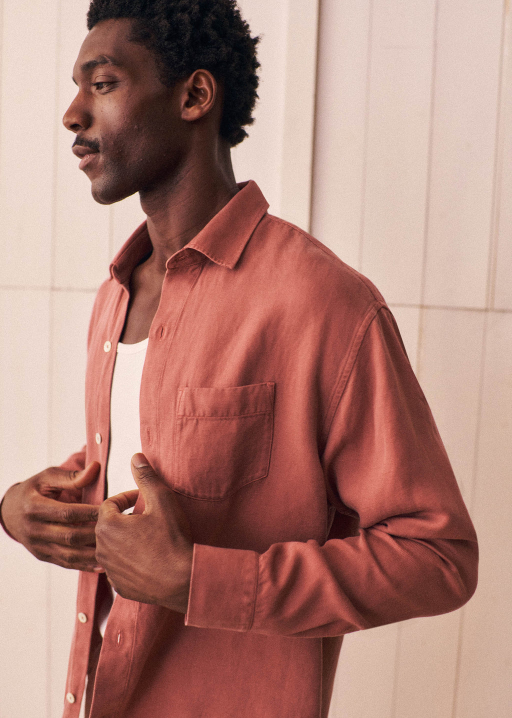 Chemise Darlan - Vieux Rose