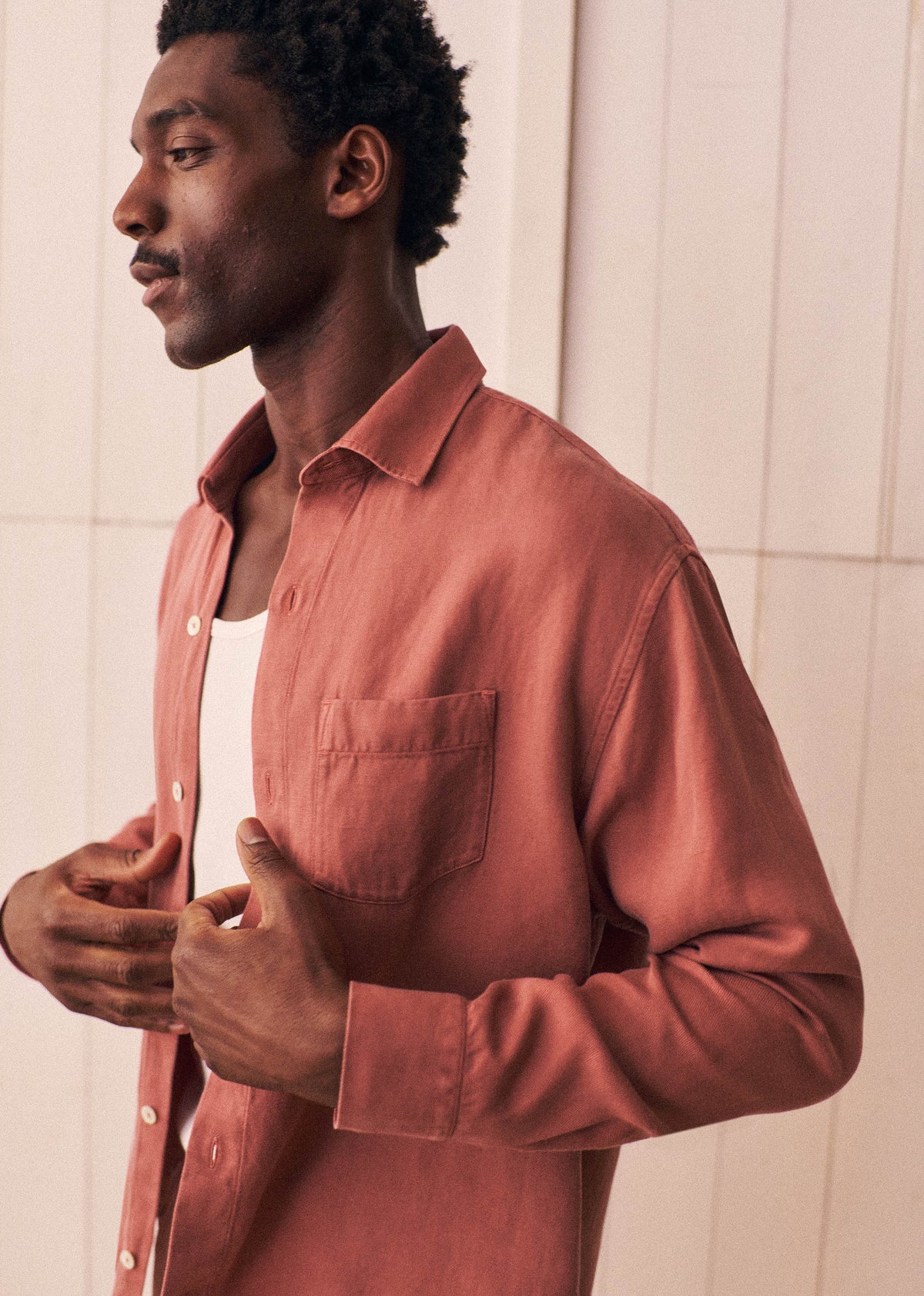 Chemise Darlan - Vieux Rose