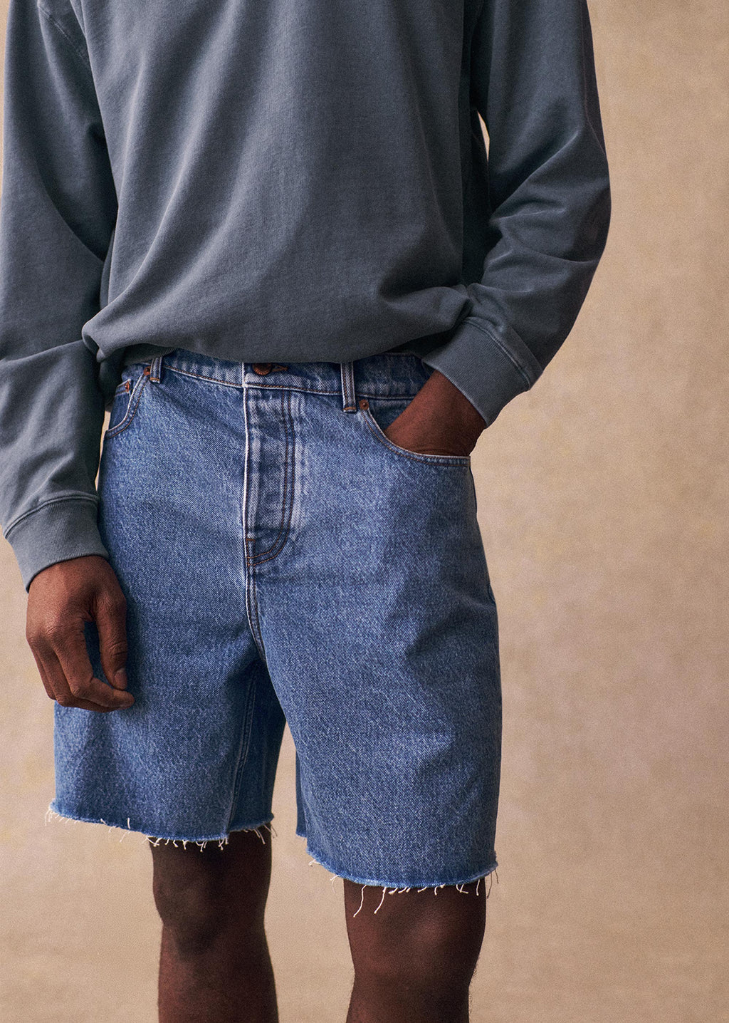 Short Ezra - Bleu Vintage