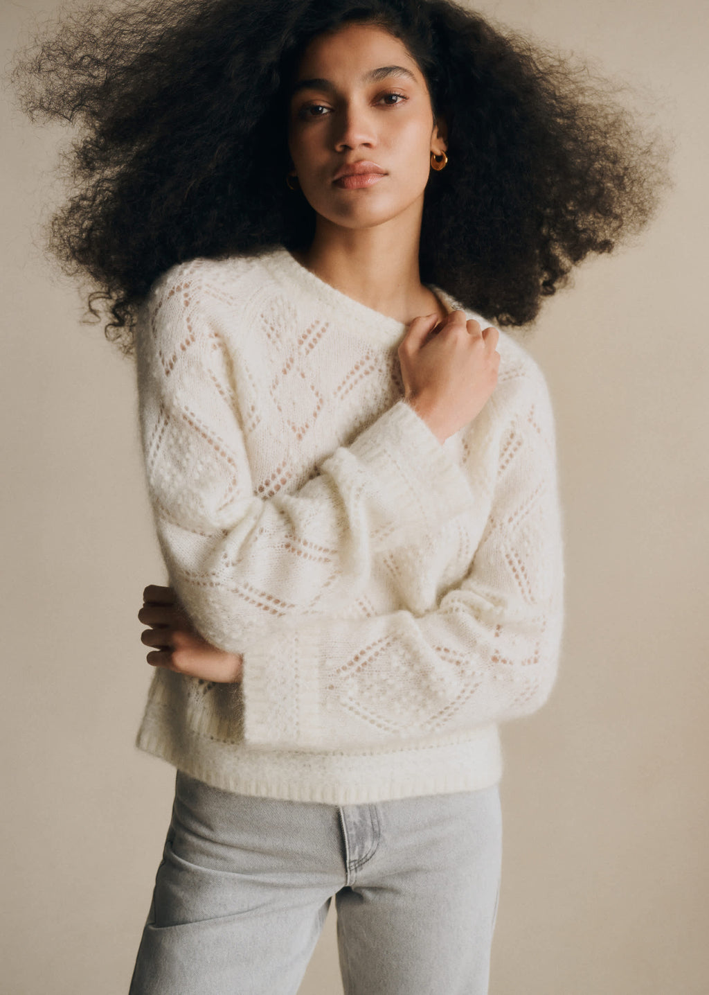 Pull Louna - Ecru