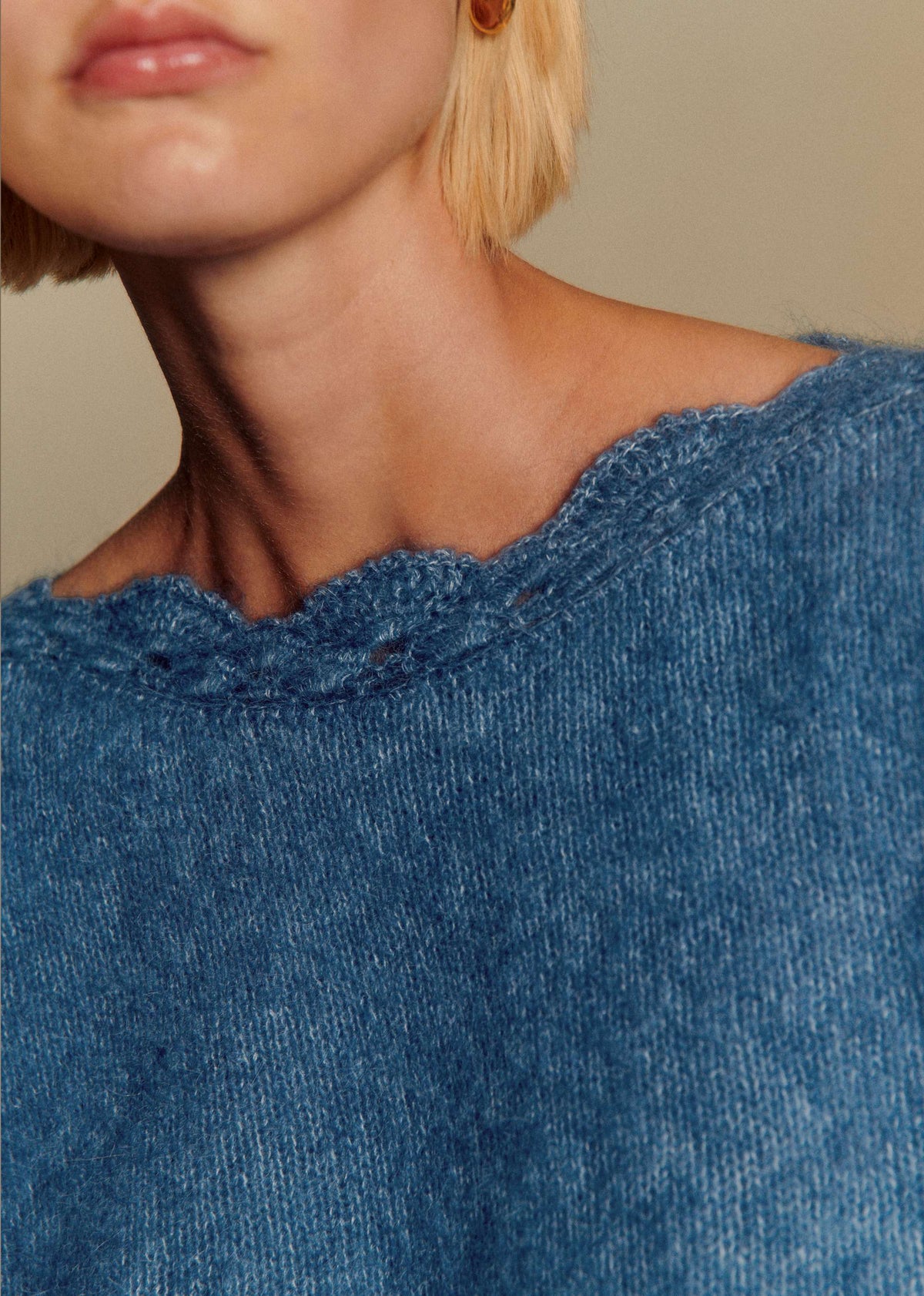 Pull Stacy - Bleu Délavé