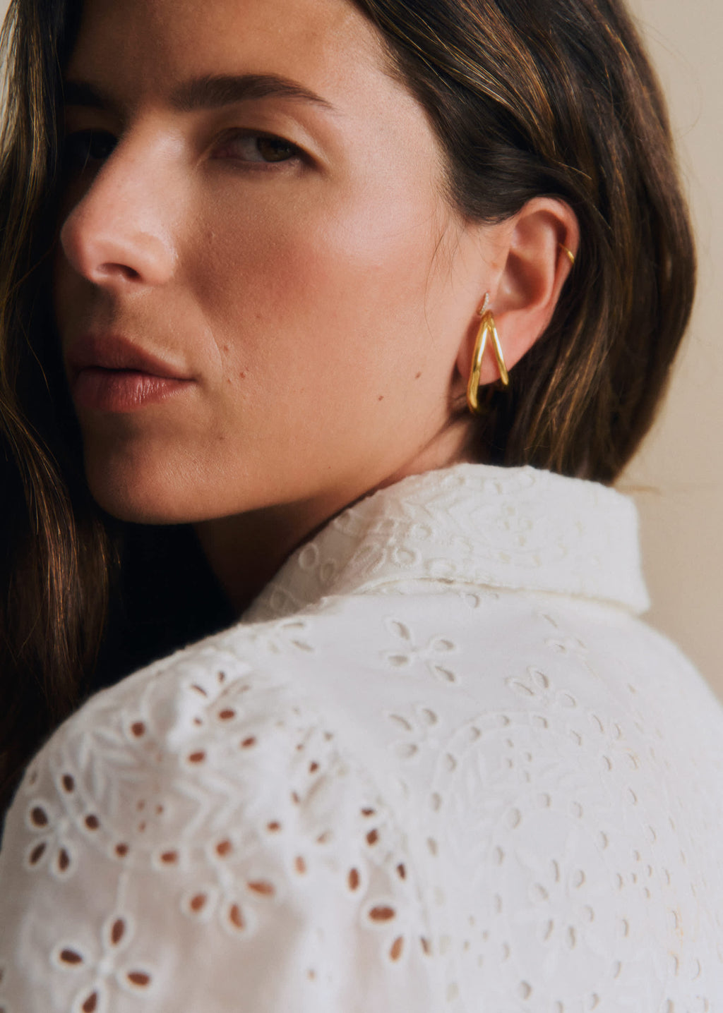 Anneaux Julie - Doré